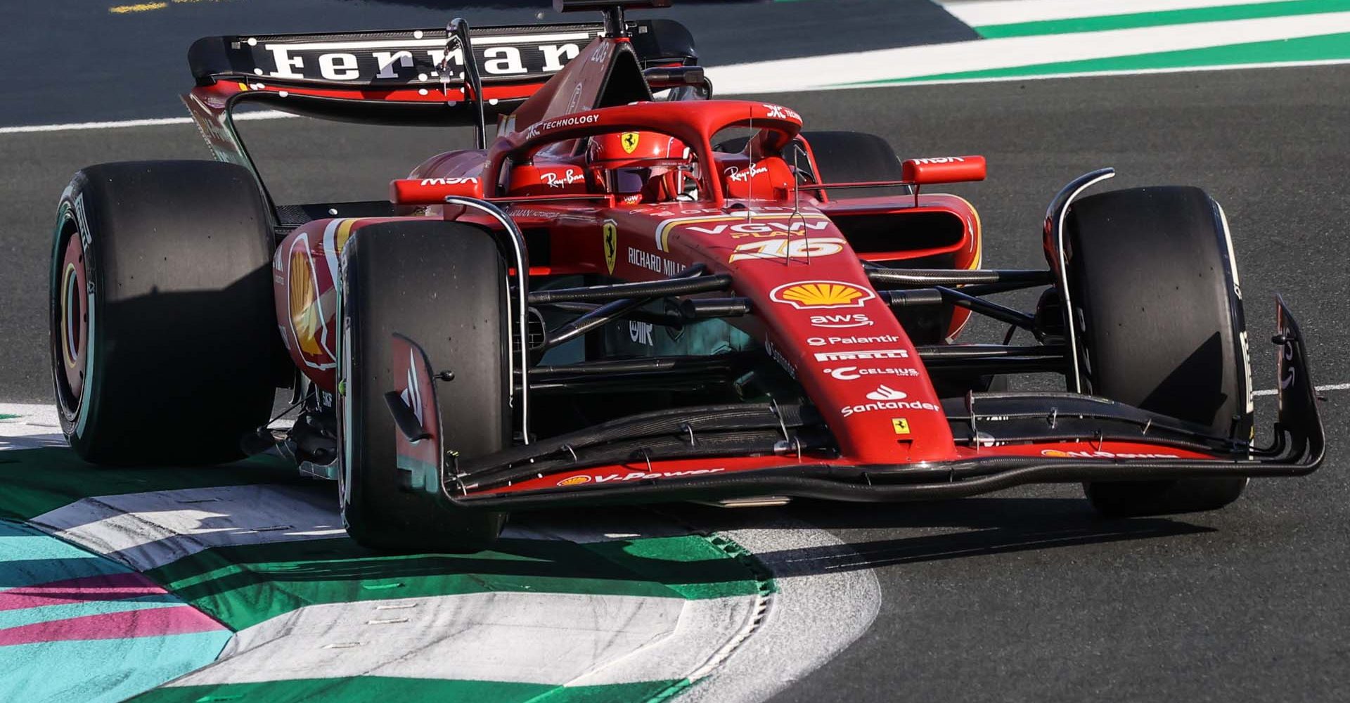 2024 Saudi Arabian Grand Prix, Formula One World Championship, Jeddah, Charles Leclerc (Ferrari)