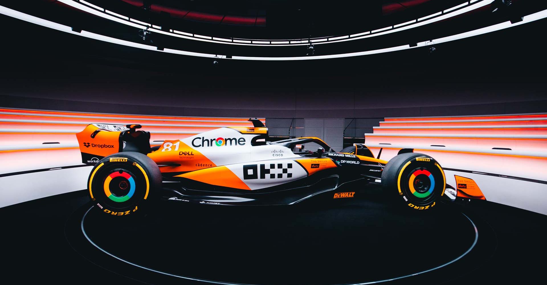 McLaren Singapore Livery 2024