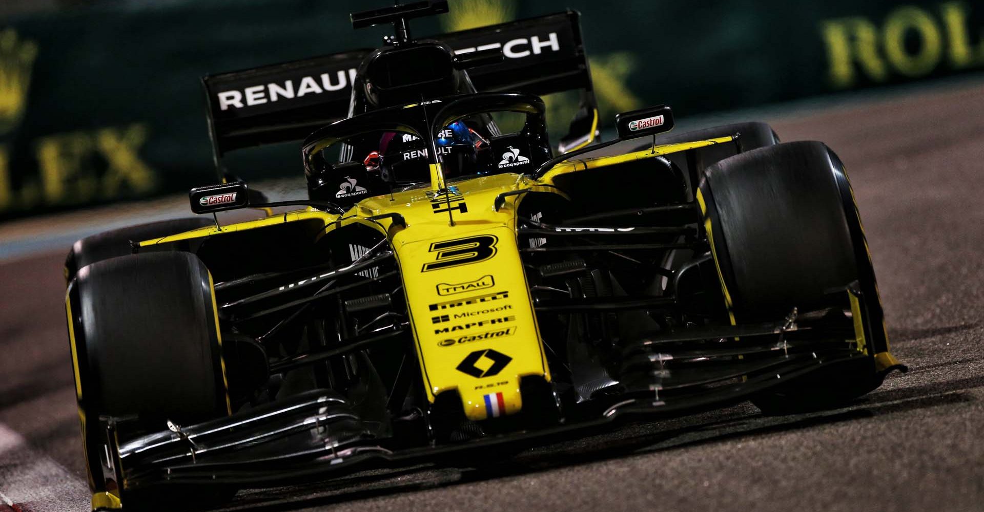 Daniel Ricciardo (AUS) Renault F1 Team RS19.
Abu Dhabi Grand Prix, Friday 29th November 2019. Yas Marina Circuit, Abu Dhabi, UAE.