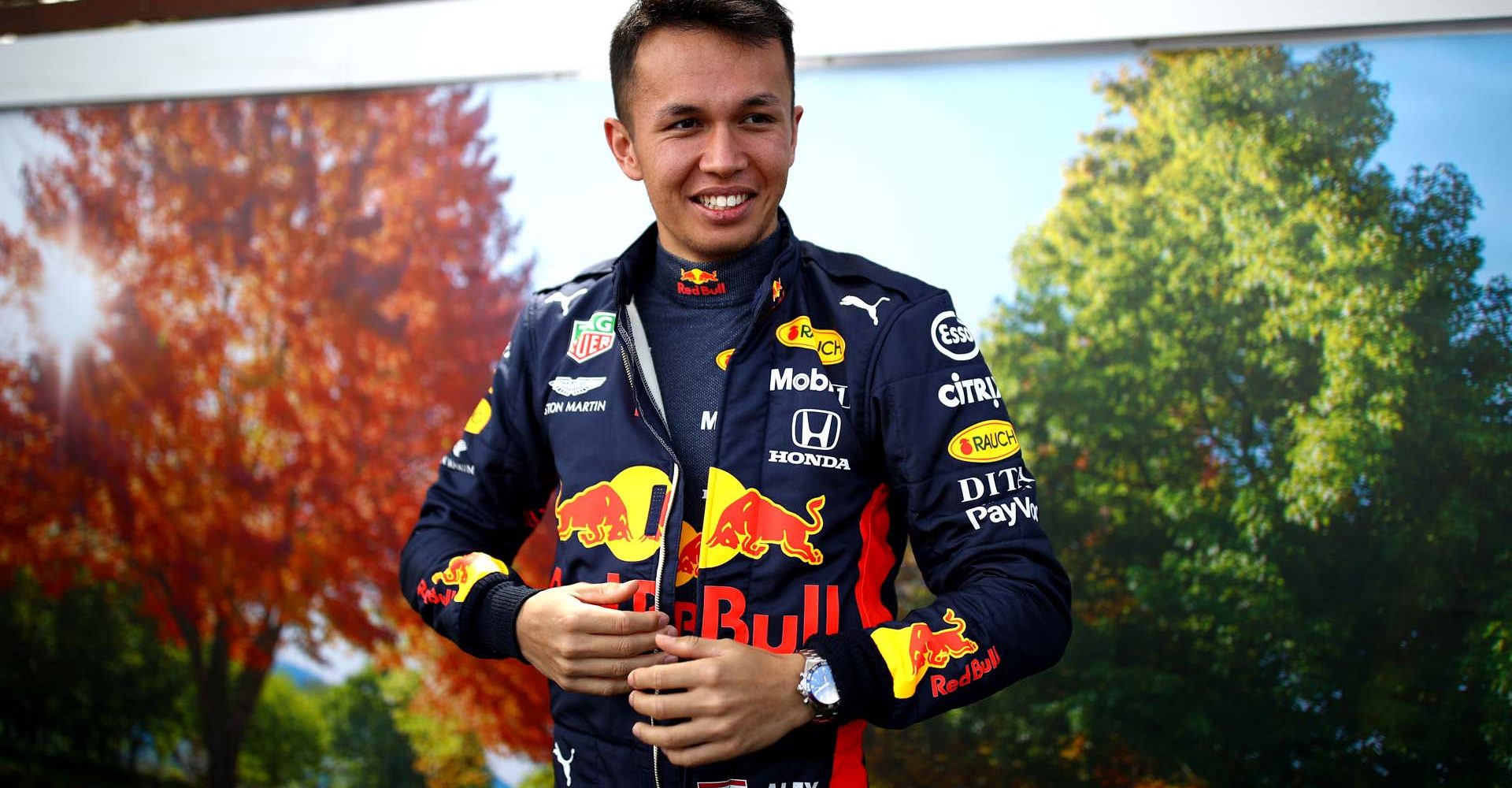 MELBOURNE, AUSTRALIA - MARCH 12: Alexander Albon of Thailand and Red Bull Racing looks on in the Paddock during previews ahead of the F1 Grand Prix of Australia at Melbourne Grand Prix Circuit on March 12, 2020 in Melbourne, Australia. (Photo by Mark Thompson/Getty Images) // Getty Images / Red Bull Content Pool  // AP-23CHBW9HD2111 // Usage for editorial use only //