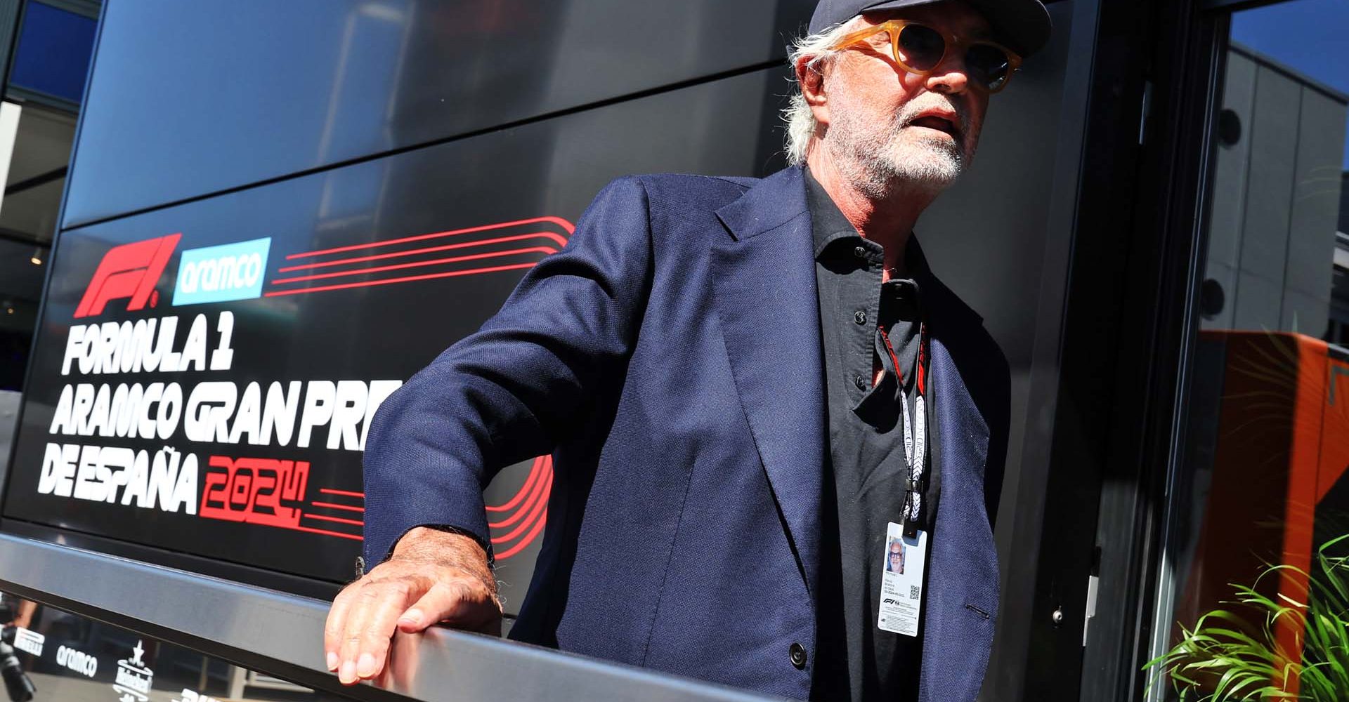 Flavio Briatore (ITA) Alpine F1 Team Executive Advisor.  Formula 1 World Championship, Rd 10, Spanish Grand Prix, Friday 21st June 2024. Barcelona, Spain.