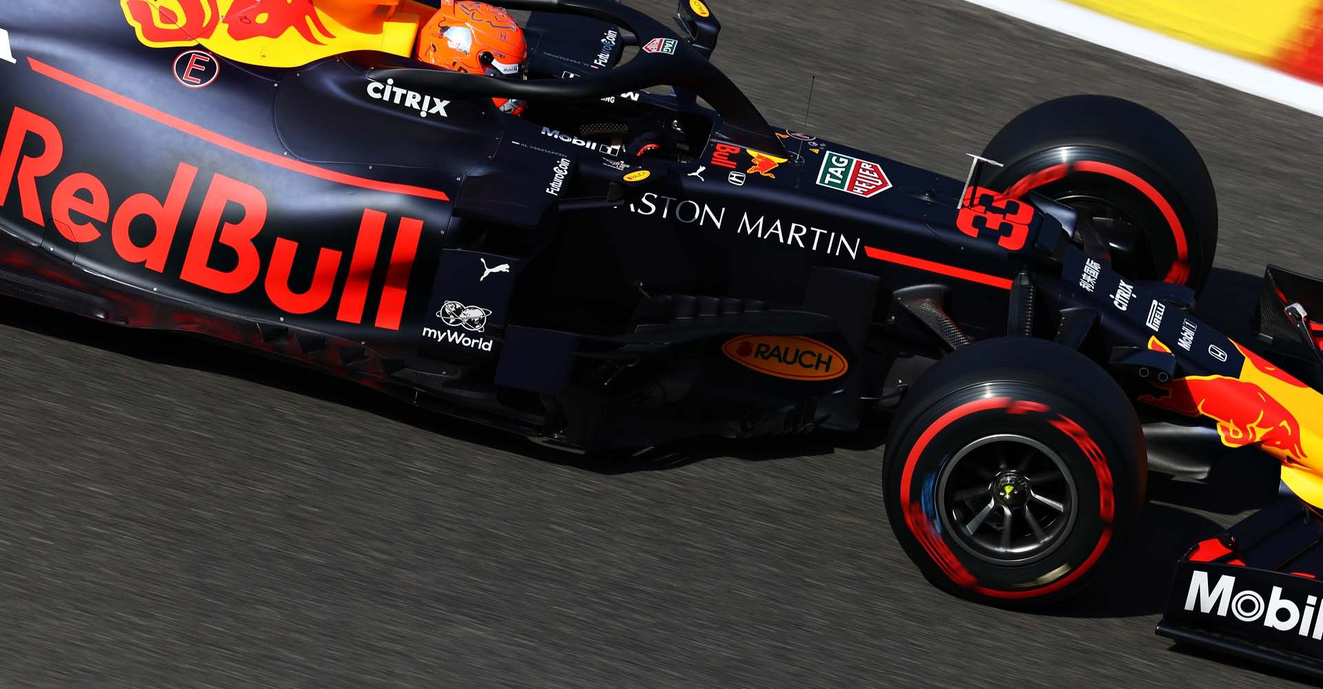 SPA, BELGIUM - AUGUST 31: Max Verstappen of the Netherlands driving the (33) Aston Martin Red Bull Racing RB15 on track during final practice for the F1 Grand Prix of Belgium at Circuit de Spa-Francorchamps on August 31, 2019 in Spa, Belgium. (Photo by Mark Thompson/Getty Images) // Getty Images / Red Bull Content Pool  // AP-21E7ACQKW2111 // Usage for editorial use only //