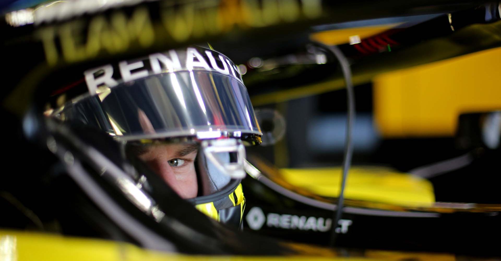 Nico Hülkenberg (GER) Renault F1 Team RS19.
British Grand Prix, Friday 12th July 2019. Silverstone, England.