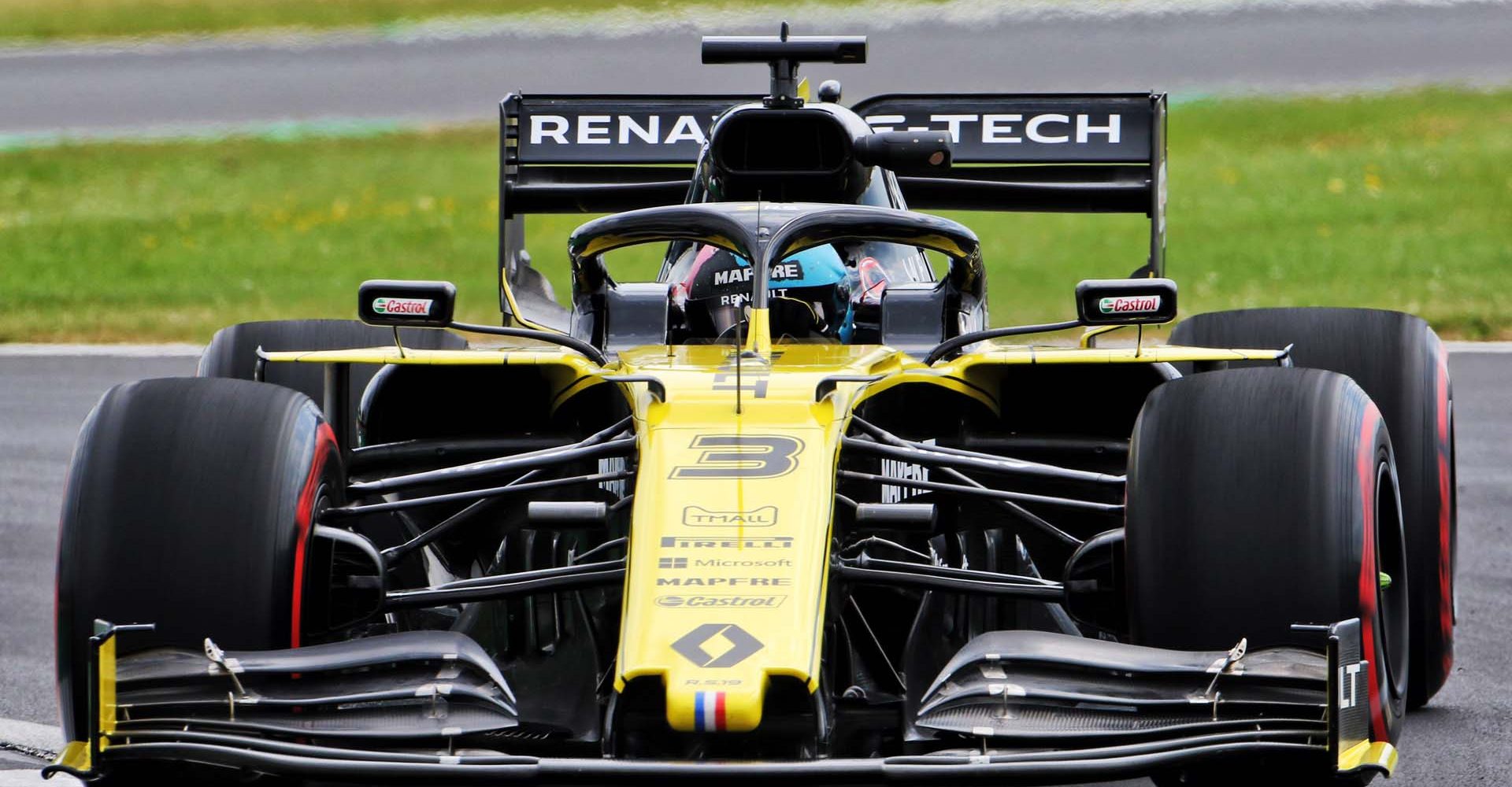 Daniel Ricciardo (AUS) Renault F1 Team RS19.
British Grand Prix, Friday 12th July 2019. Silverstone, England.