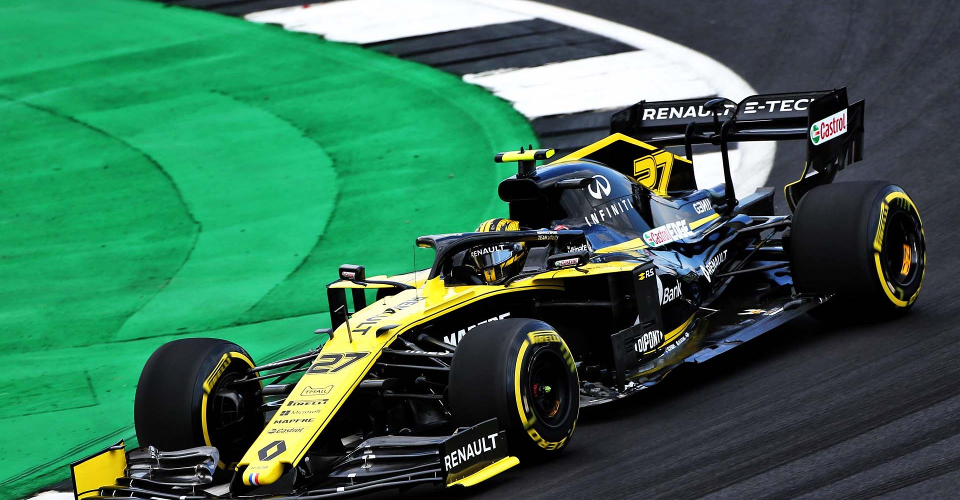 Nico Hülkenberg (GER) Renault F1 Team RS19.
British Grand Prix, Friday 12th July 2019. Silverstone, England.