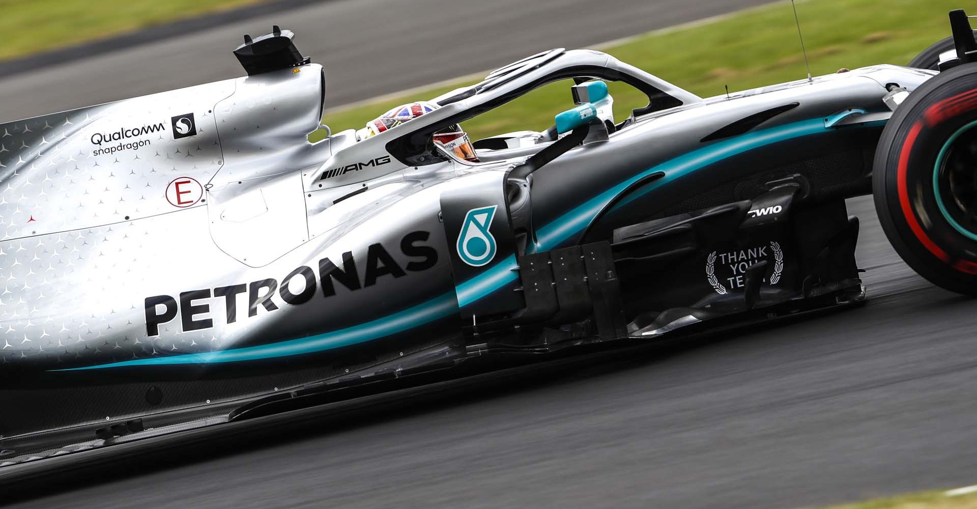 2019 British Grand Prix, Saturday - Wolfgang Wilhelm Lewis Hamilton Mercedes