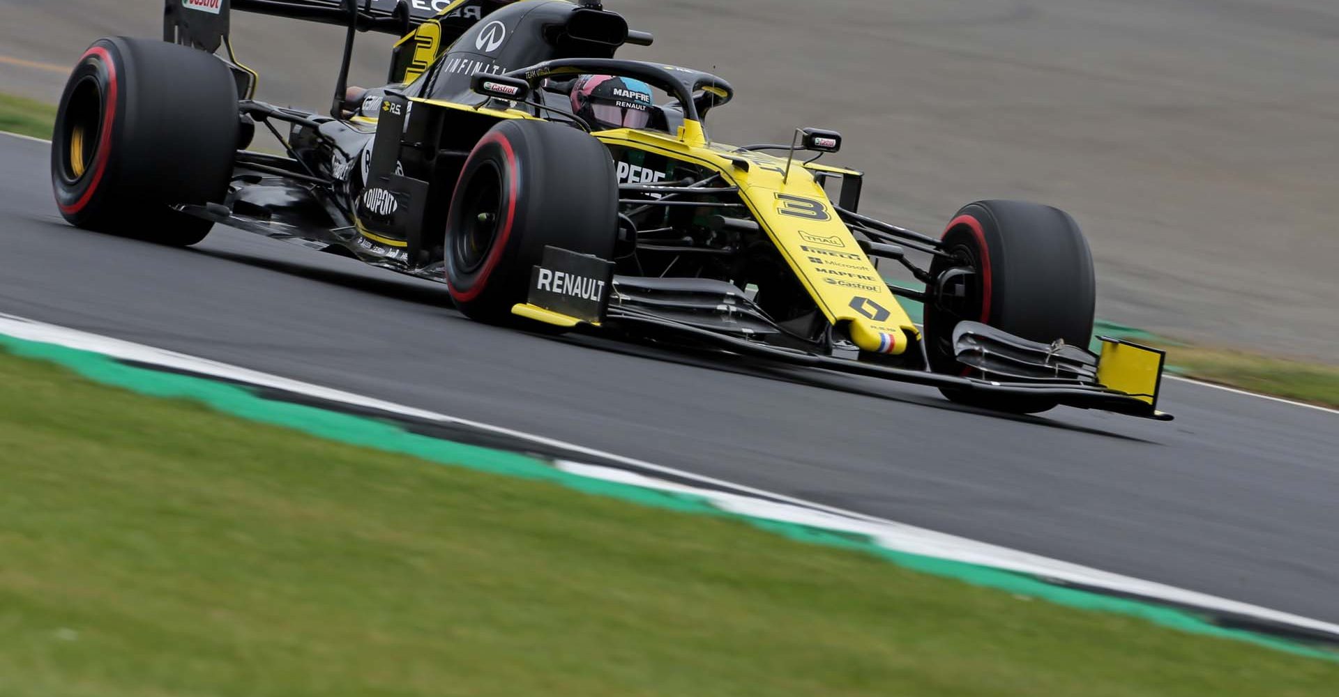 Daniel Ricciardo (AUS) Renault F1 Team RS19.
British Grand Prix, Saturday 13th July 2019. Silverstone, England.