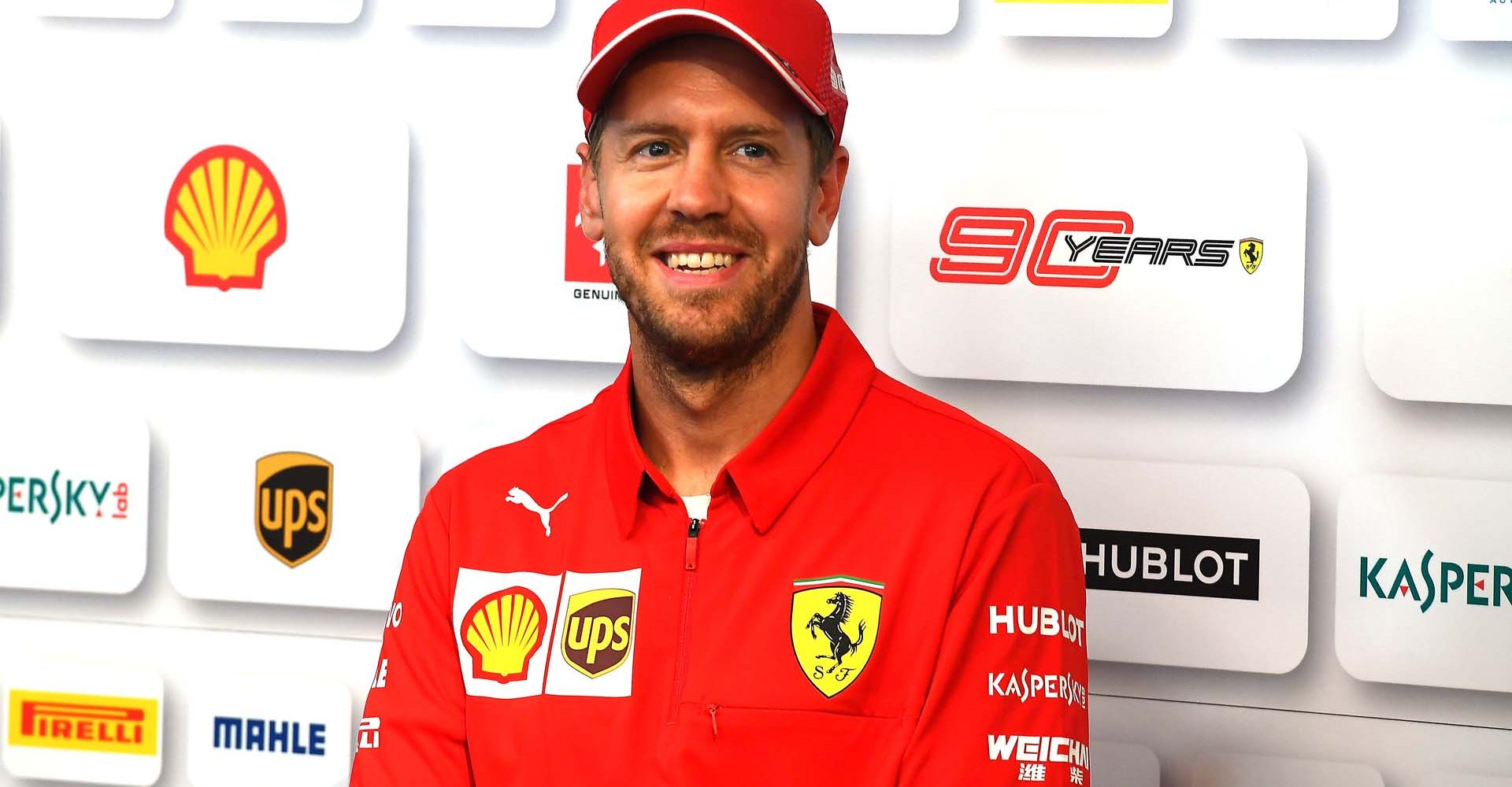 GP GRAN BRETAGNA F1/2019 - GIOVEDÌ 11/07/2019 
credit: @Scuderia Ferrari Press Office Sebastian Vettel