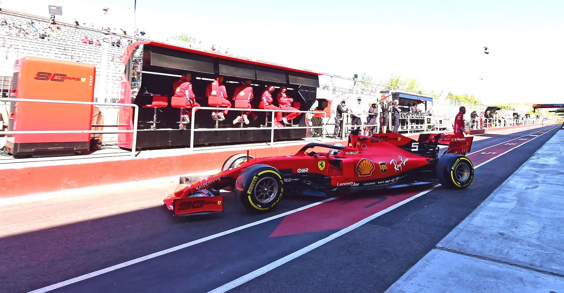 GP CANADA  F1/2019 - VENERDÌ 07/06/2019 
credit: @Scuderia Ferrari Press Office Sebastian Vettel pitwall