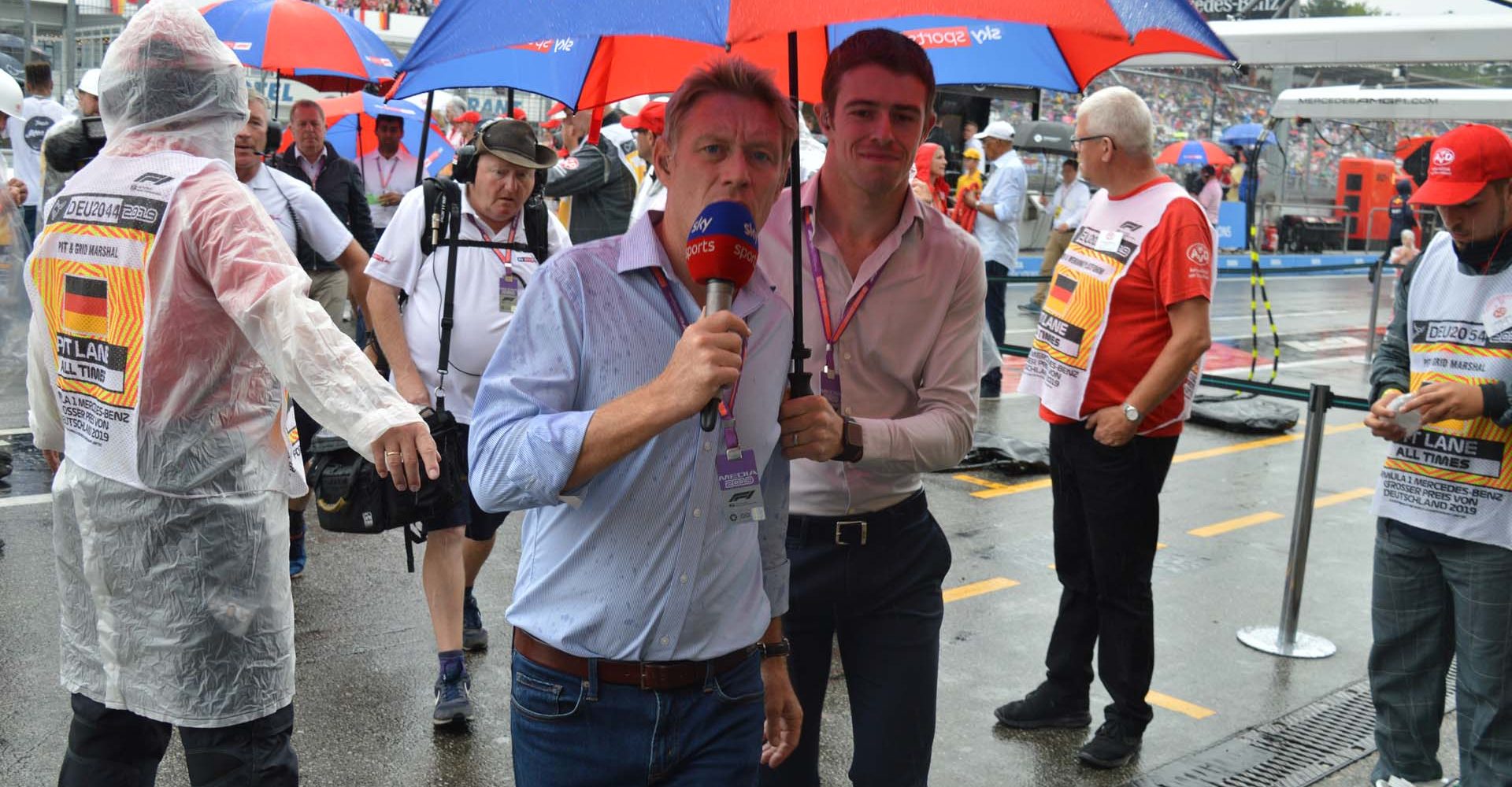 Craig Slater & Paul di Resta, Sky Sports F1, German Grand Prix 2019, Hockenheim