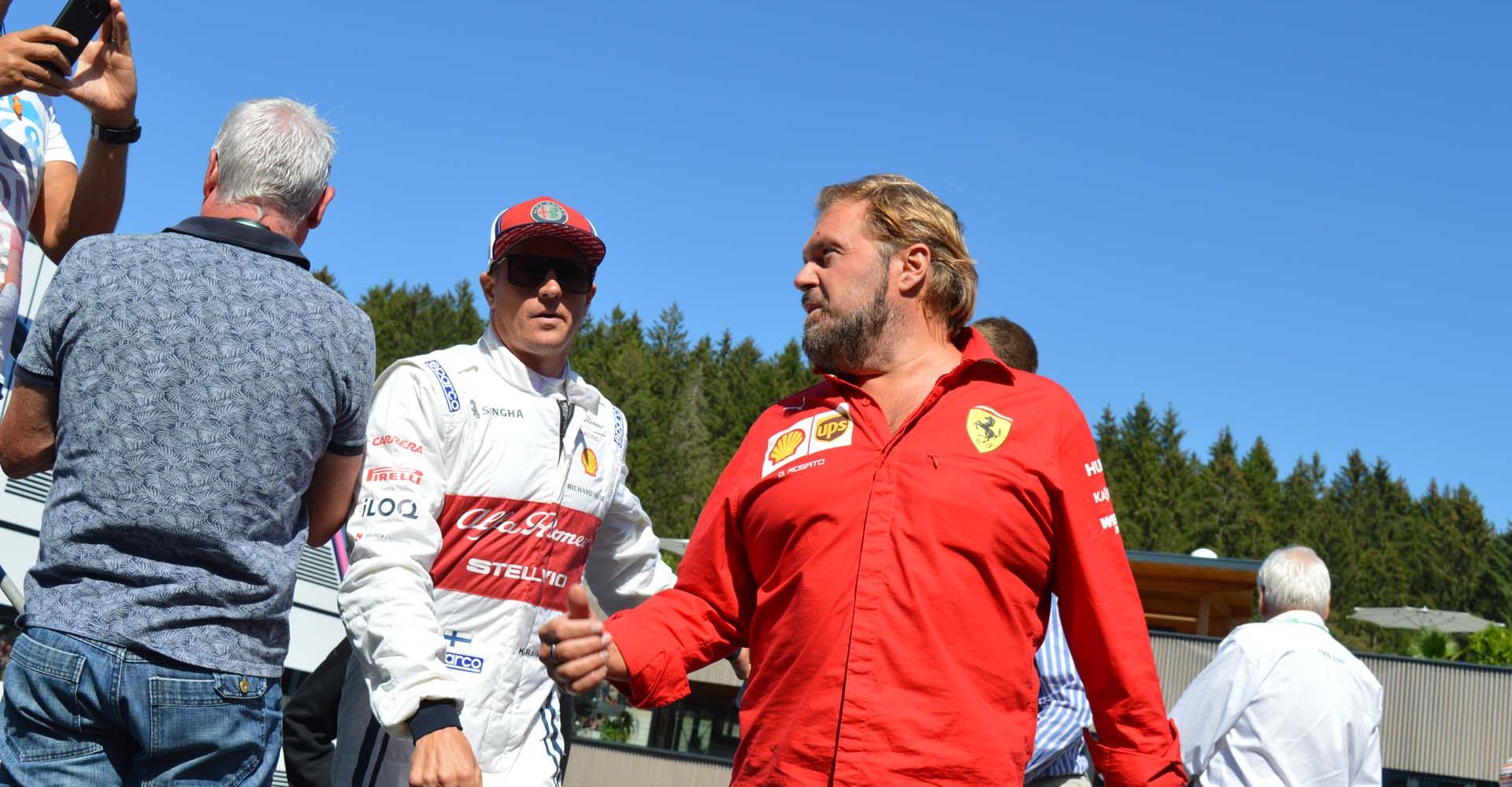 Kimi Räikkönen & Gino Rosato