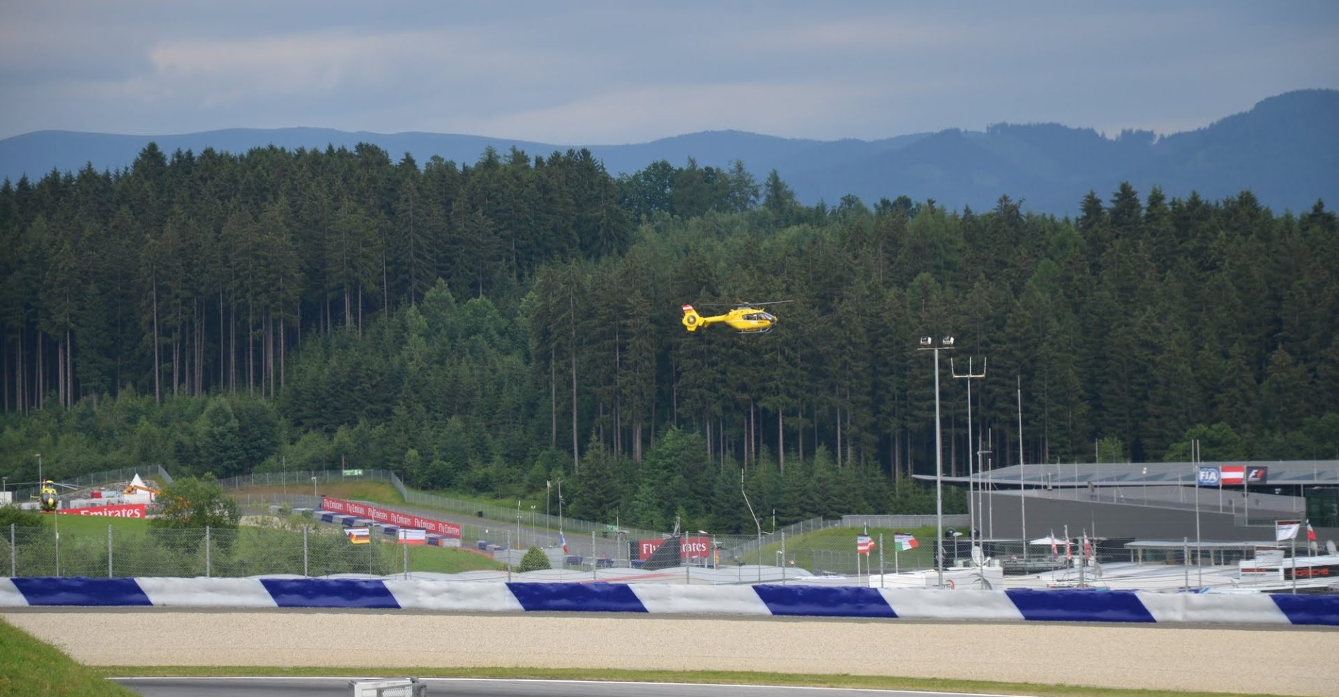 Austrian Grand Prix 2015, Spielberg, Medical Helicopter