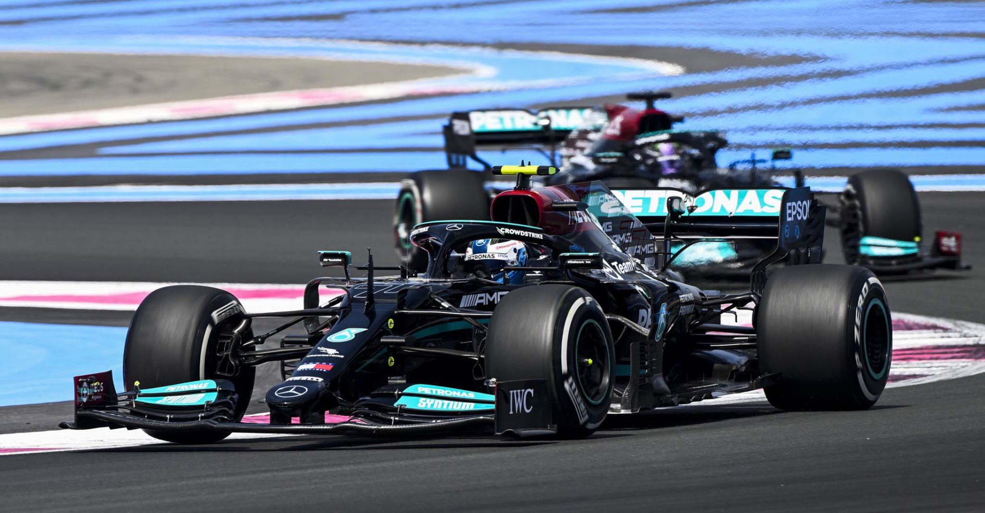 Valtteri Bottas & Lewis Hamilton, Mercedes, Paul Ricard