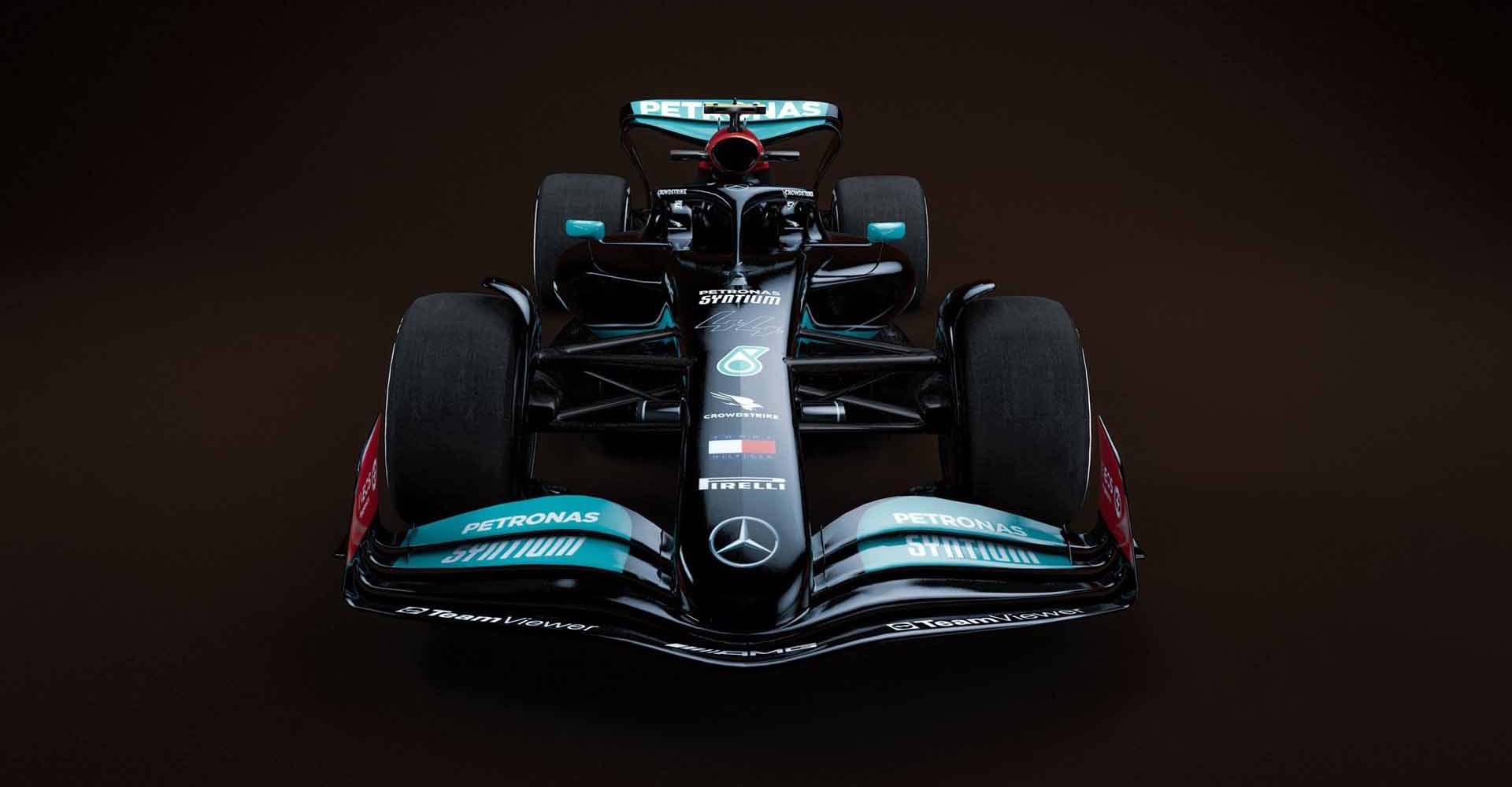 F1 2022, render Mercedes