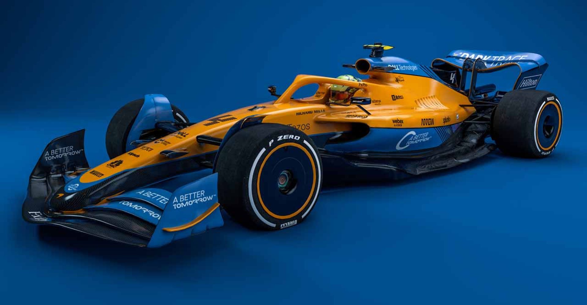 F1 2022, render McLaren