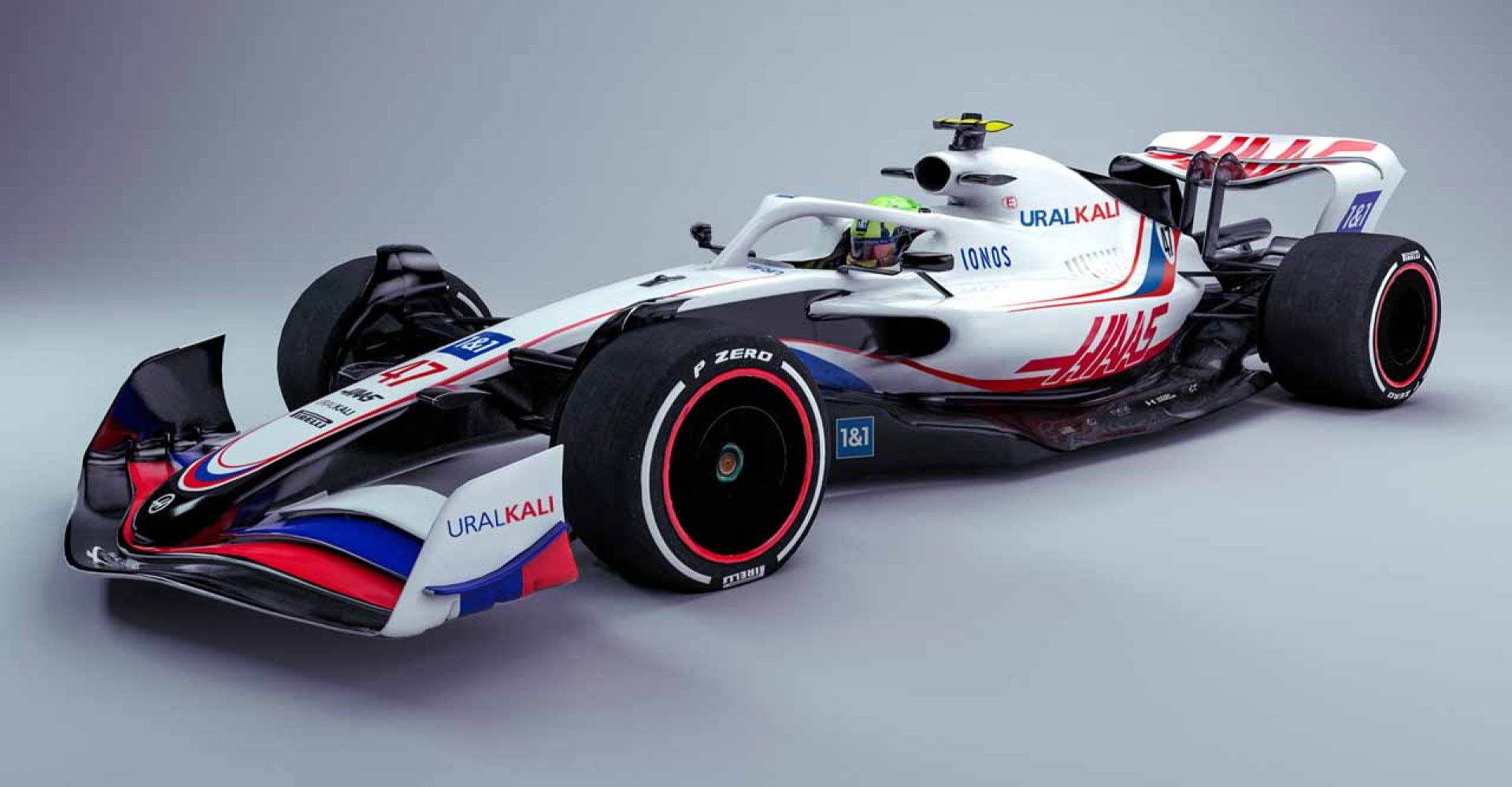 F1 2022, render Haas