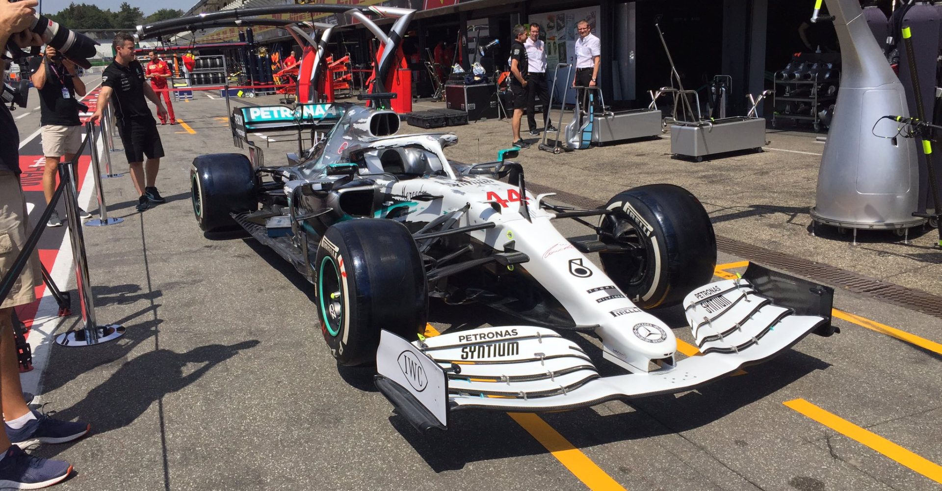 Mercedes livery Hockenheim