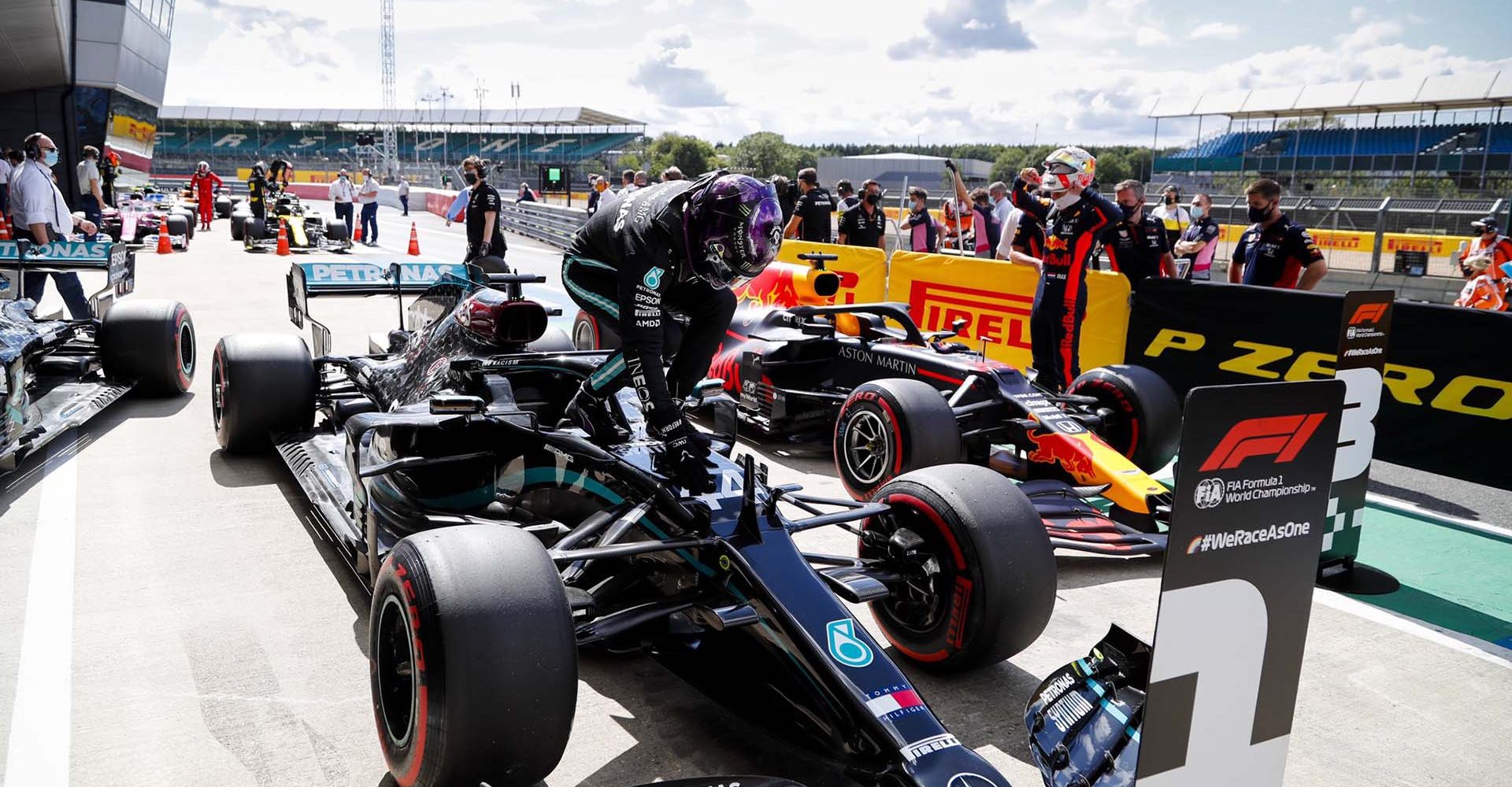 Lewis Hamilton Mercedes pole British Grand Prix 2020