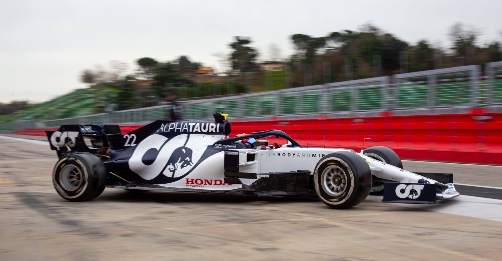 Yuki Tsunoda, Scuderia AlphaTauri, Imola, 27.01.2021,