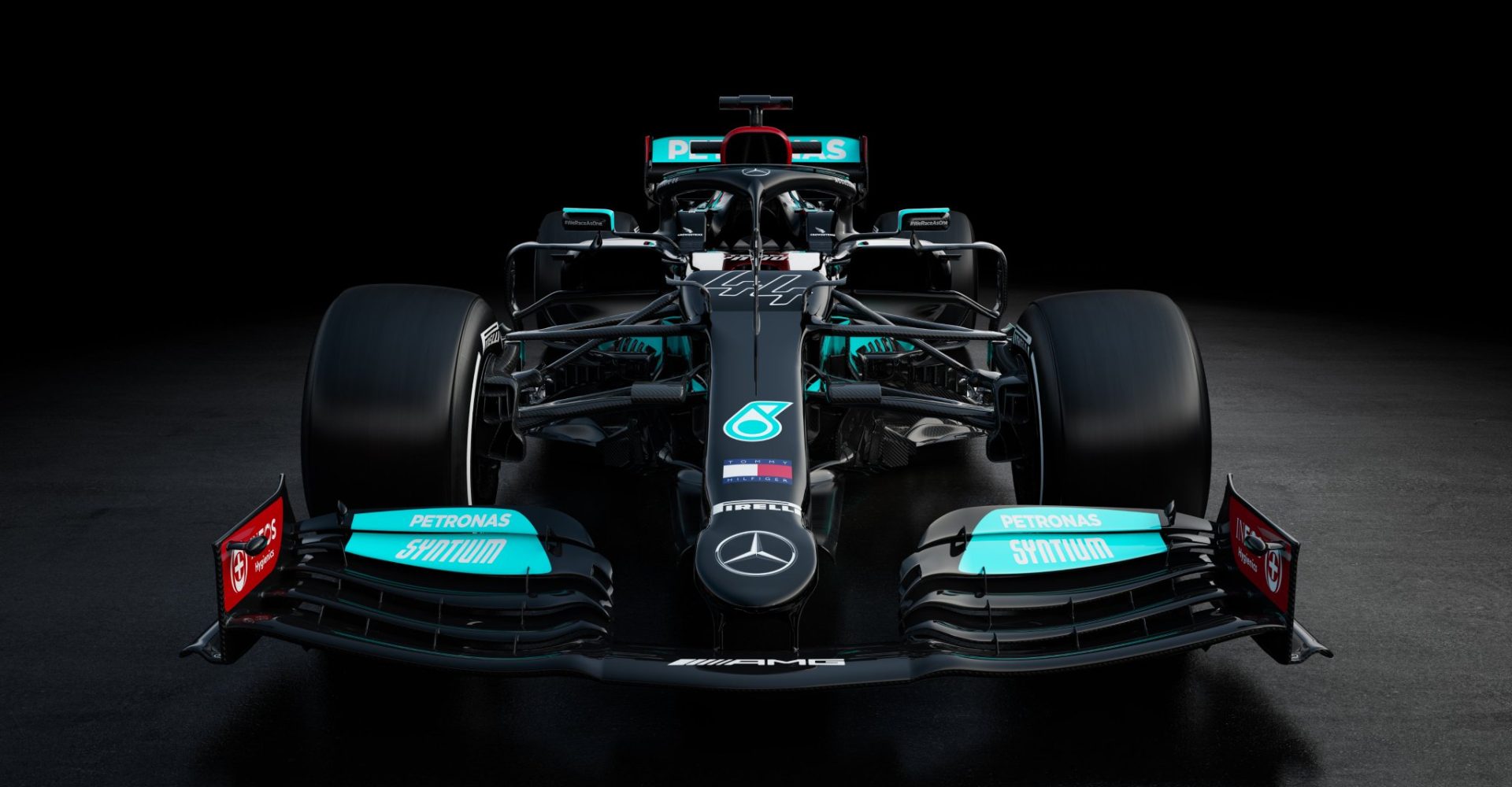 Mercedes W12 studio image