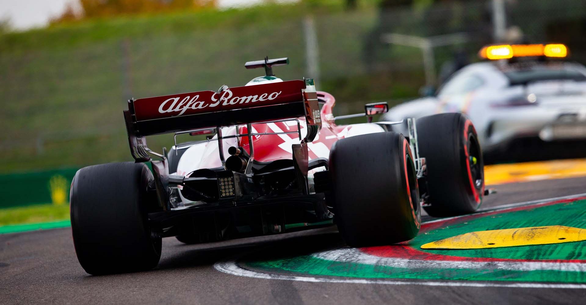 07 RAIKKONEN Kimi Räikkönen Safety Car (fin), Alfa Romeo Racing ORLEN C39, action during the Formula 1 Emirates Gran Premio Dell'emilia Romagna 2020, Emilia Romagna Grand Prix, from October 31 to November 1, 2020 on the Autodromo Internazionale Enzo e Dino Ferrari, in Imola, Italy - Photo Joao Filipe / DPPI