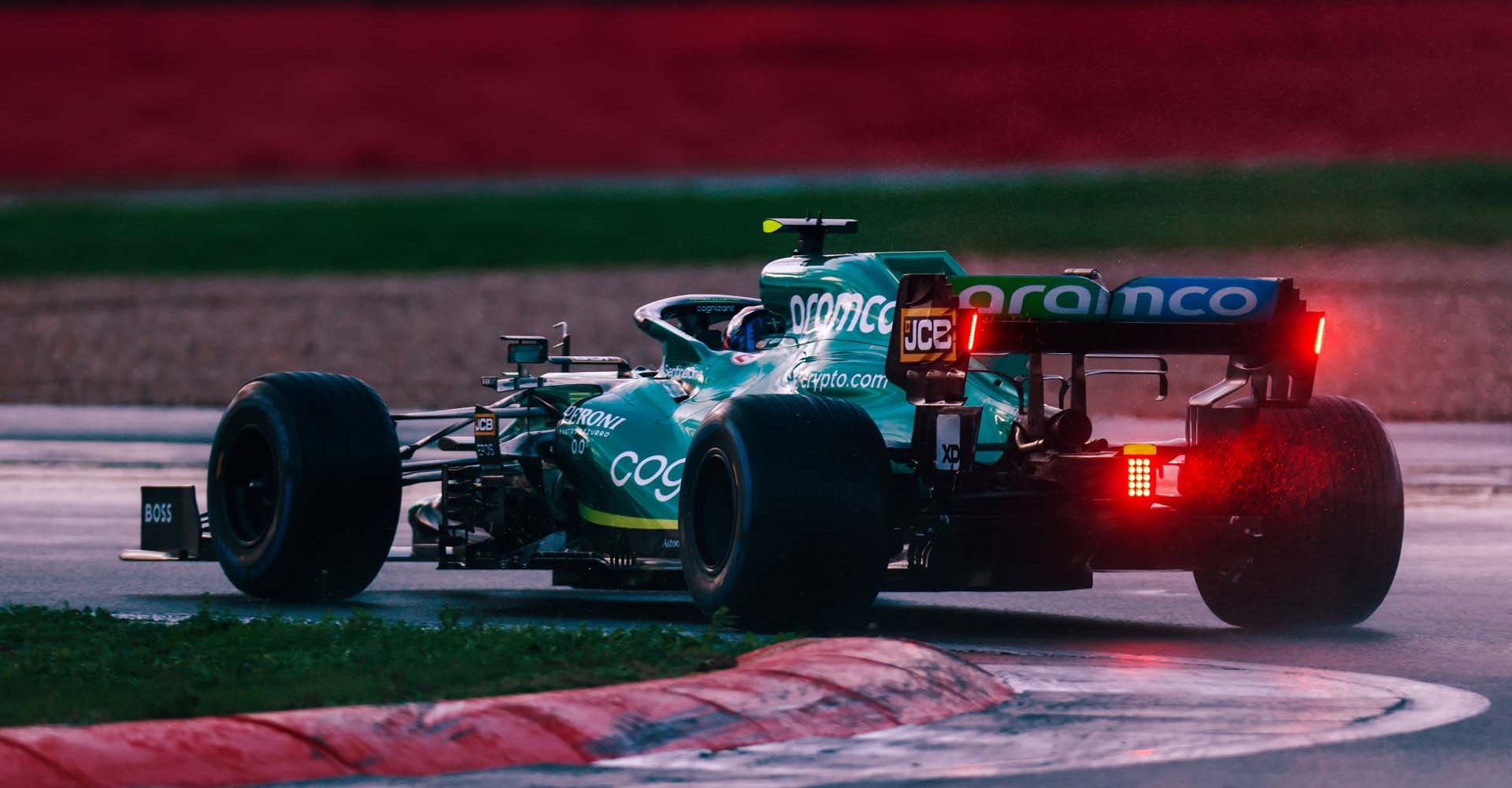 action, TS-Live, Silverstone Circuit, F12210a, F1, GP, Great Britain
Felipe Drugovich tests the Aston Martin AMR21