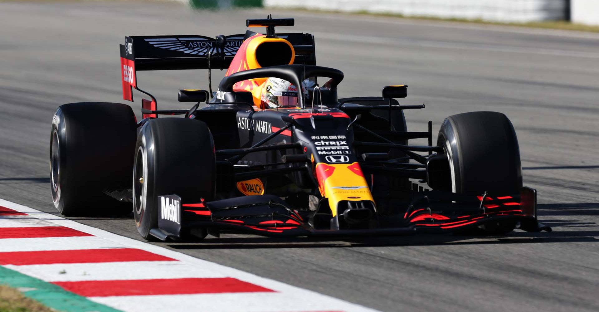 BARCELONA, SPAIN - FEBRUARY 19: Max Verstappen of the Netherlands driving the (33) Aston Martin Red Bull Racing RB16 on track during day one of Formula 1 Winter Testing at Circuit de Barcelona-Catalunya on February 19, 2020 in Barcelona, Spain. (Photo by Peter Fox/Getty Images) // Getty Images / Red Bull Content Pool  // AP-235KCHBVW1W11 // Usage for editorial use only //