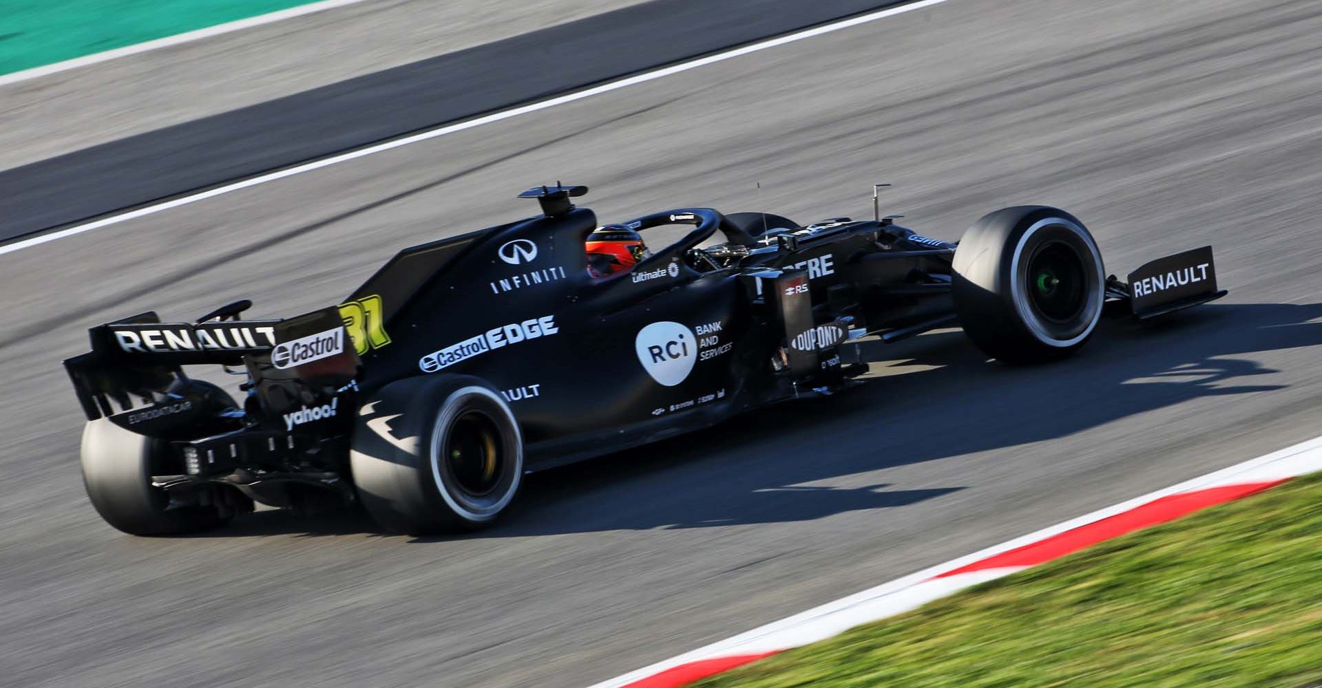 Esteban Ocon (FRA) Renault F1 Team RS20.
Formula One Testing, Day 1, Wednesday 19th February 2020. Barcelona, Spain.