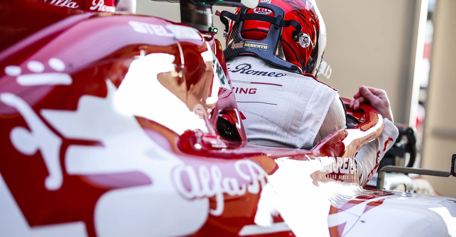 RAIKKONEN Kimi Räikkönen (fin), Alfa Romeo Racing C39, portrait during the first session of the Formula 1 Pre-season testing 2020 from February 19 to 21, 2020 on the Circuit de Barcelona-Catalunya, in Montmelo, Barcelona, Spain - Photo Florent Gooden / DPPI