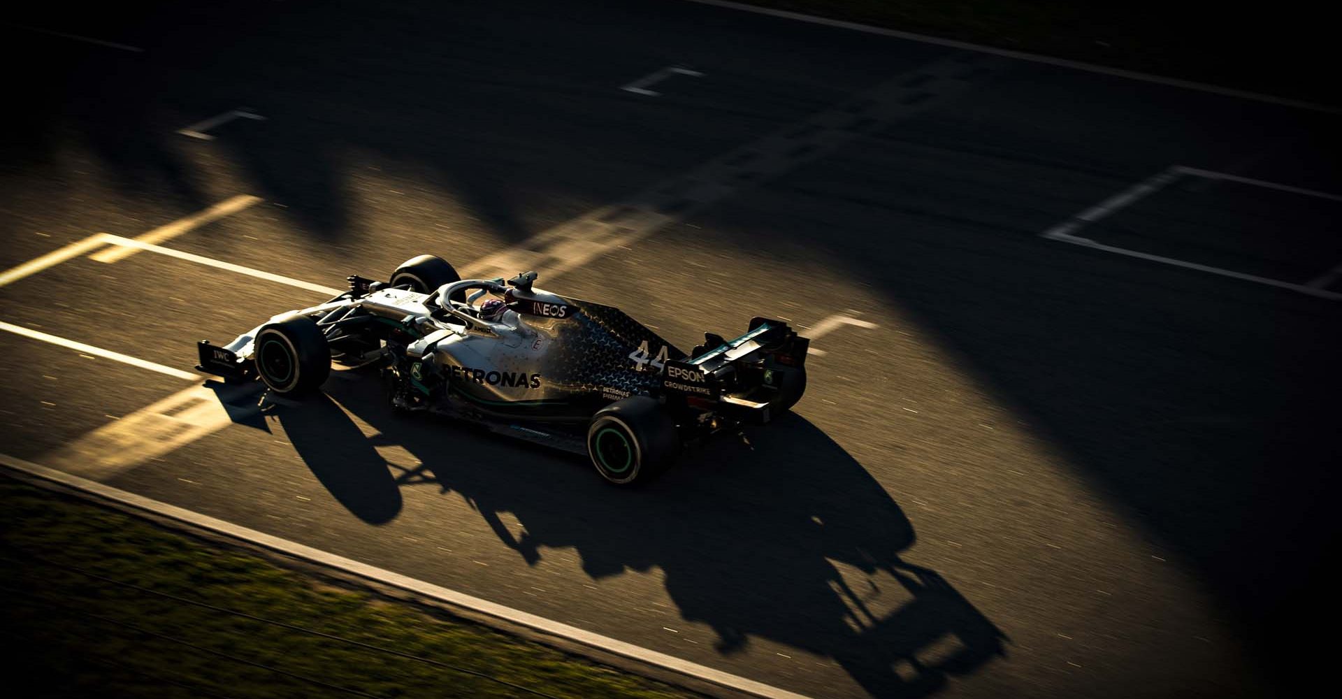 2020 Barcelona Pre-Season Test 1, Day 2 - LAT Images Lewis Hamilton Mercedes