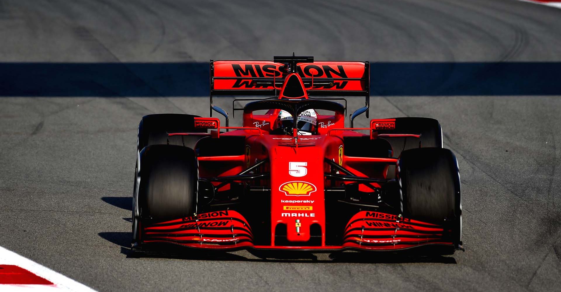 TEST T1 BARCELLONA - VENERDì 21/02/20 Sebastian Vettel Ferrari