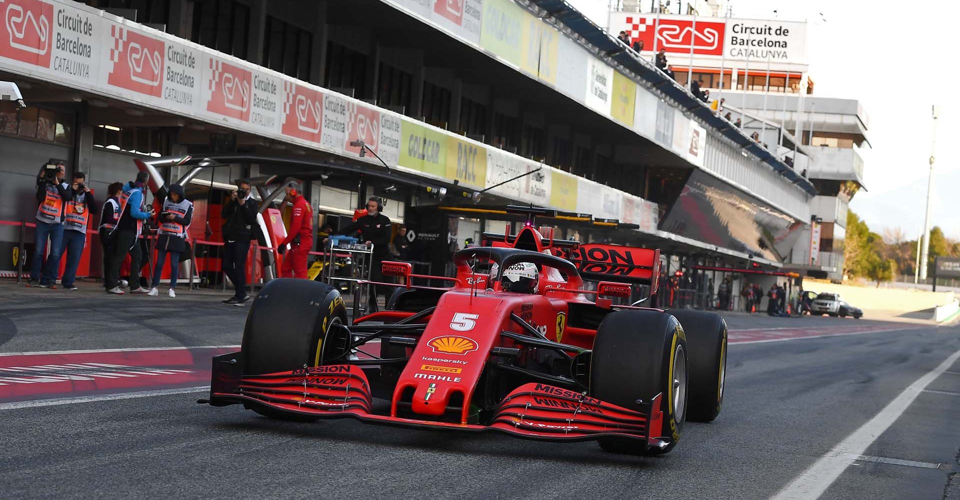 TEST T2 BARCELLONA - MERCOLEDì 26/02/2020 -SEBASTIAN VETTEL 
© Scuderia Ferrari Press Office