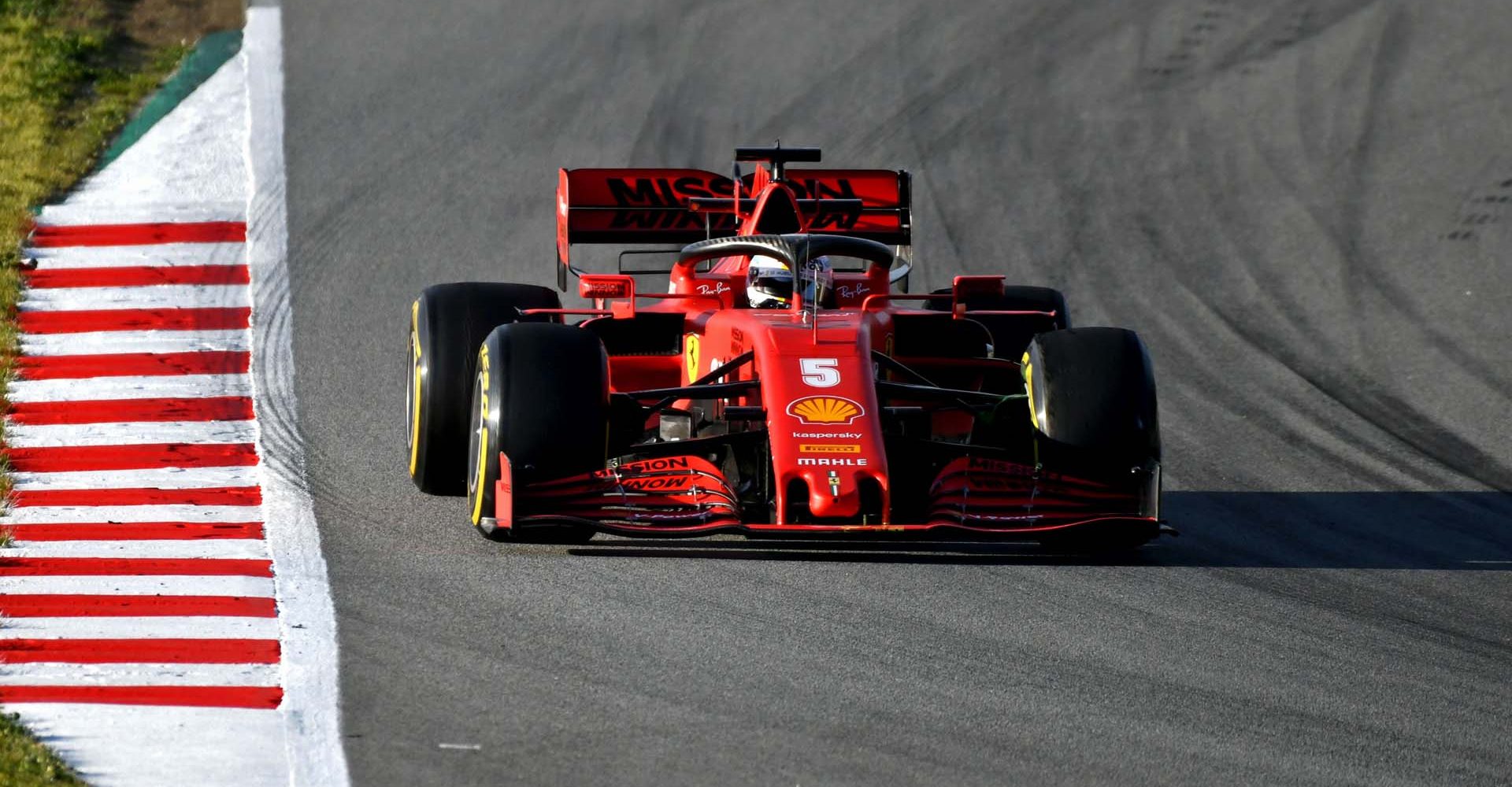 TEST T2 BARCELLONA - MERCOLEDì 26/02/2020 - SEBASTIAN VETTEL 
© Scuderia Ferrari Press Office