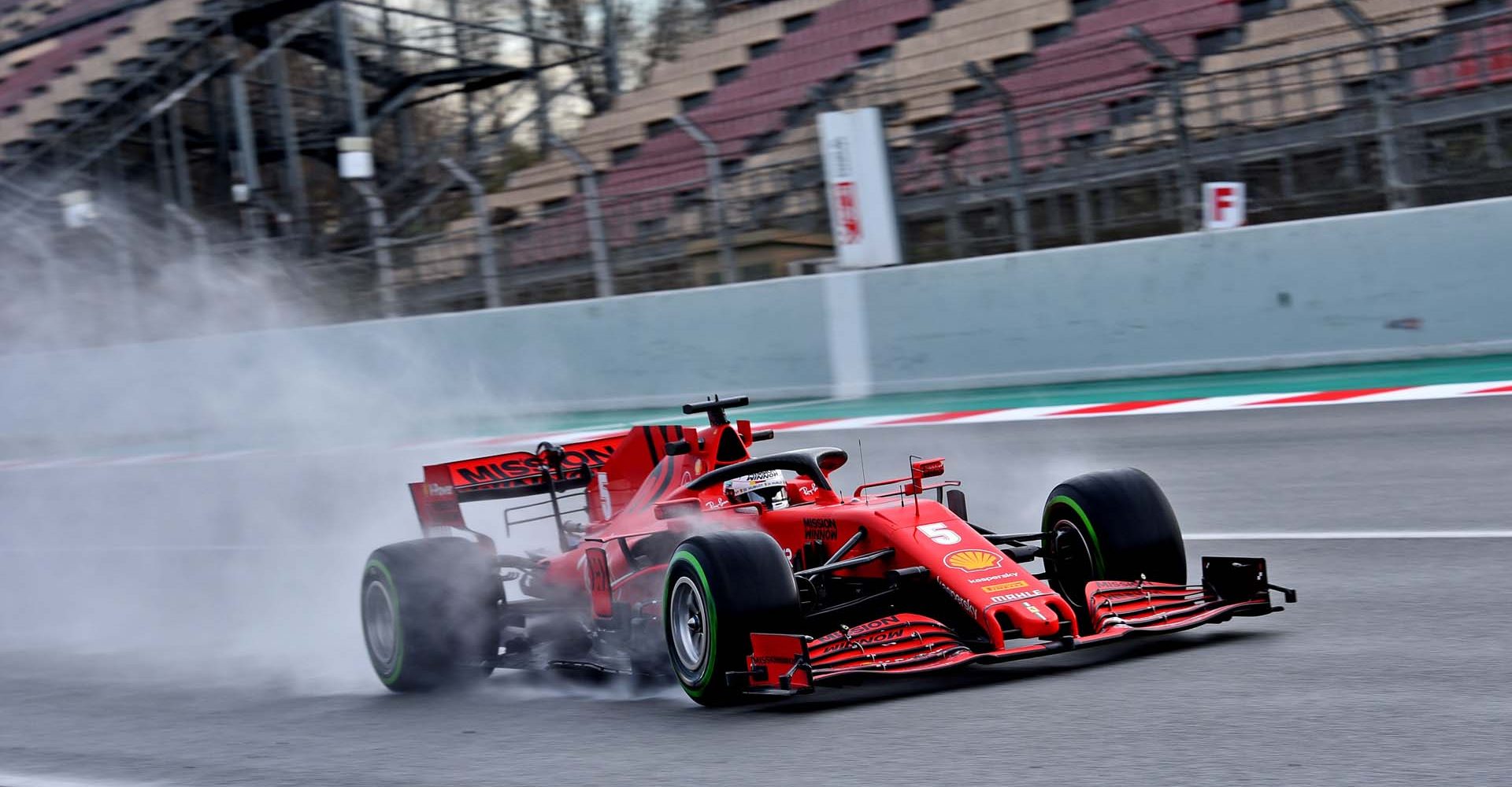 TEST T2 BARCELLONA - GIOVEDI 27/02/2020 - SEBASTIAN VETTEL 
© Scuderia Ferrari Press Office