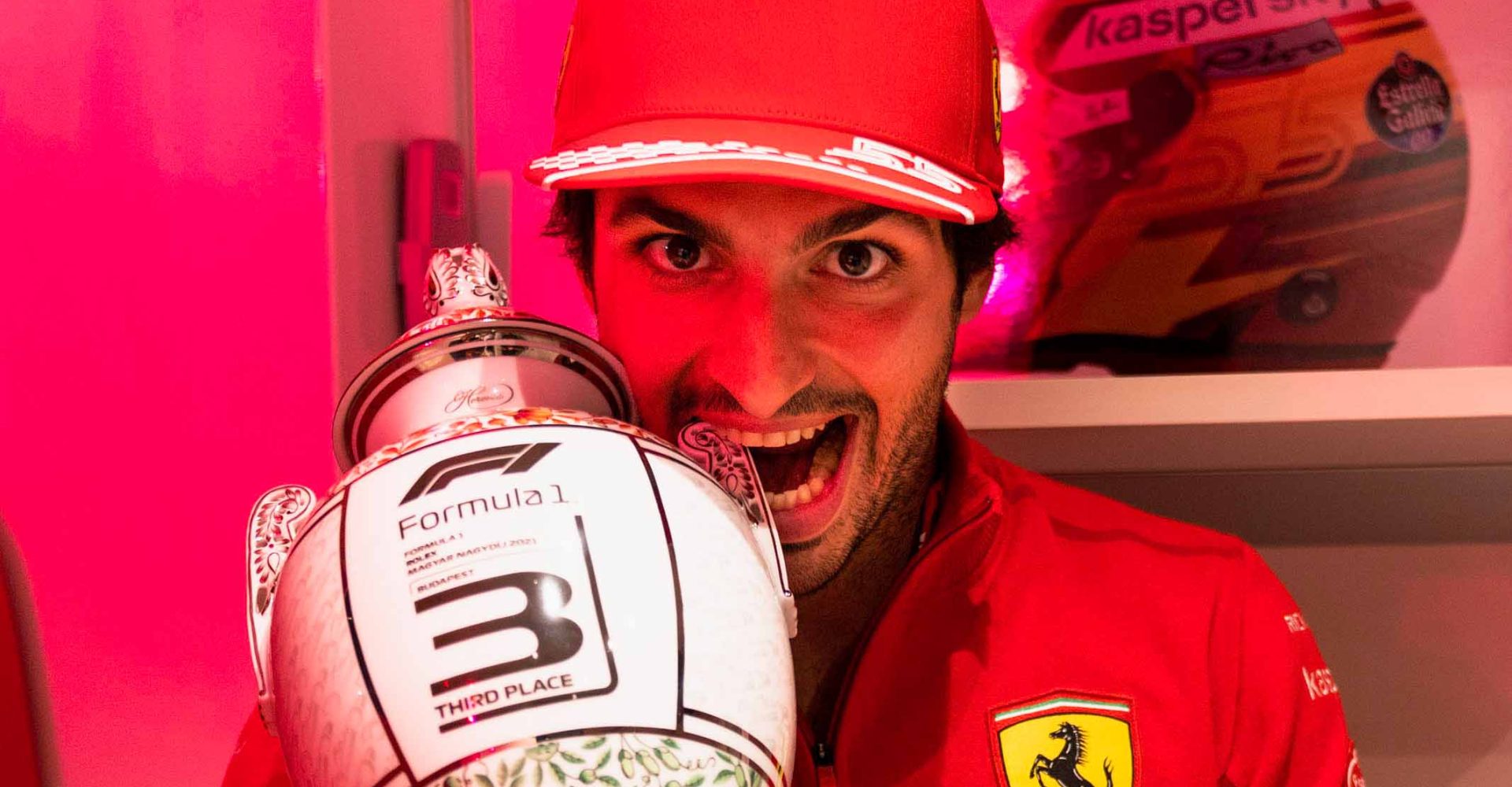 Carlos Sainz, Ferrari, Herendi