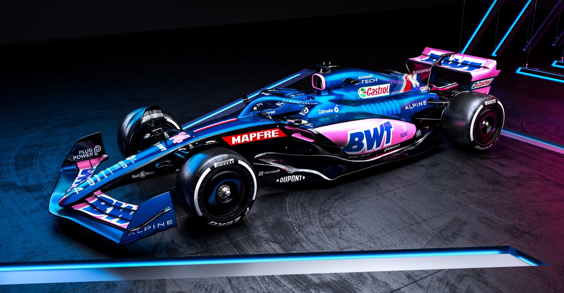 BWT Alpine F1 Team - Launch A522