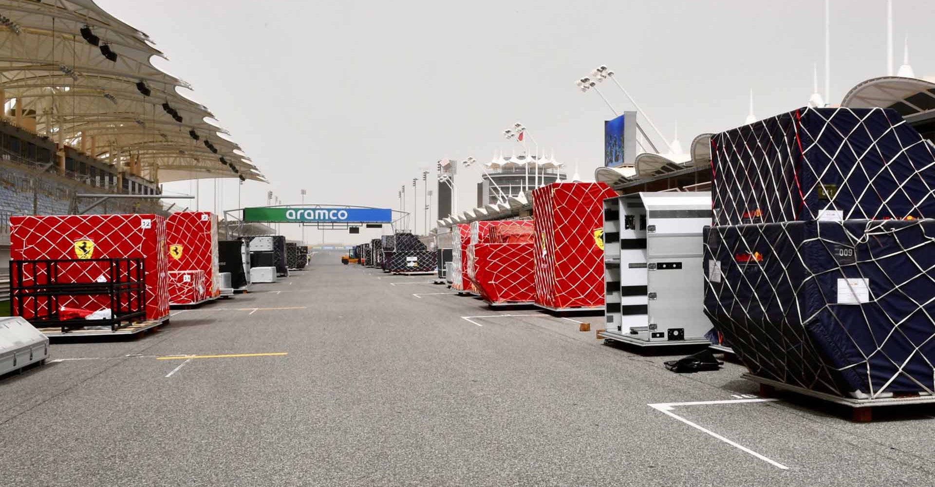 Bahrain, F1 2022, cargo