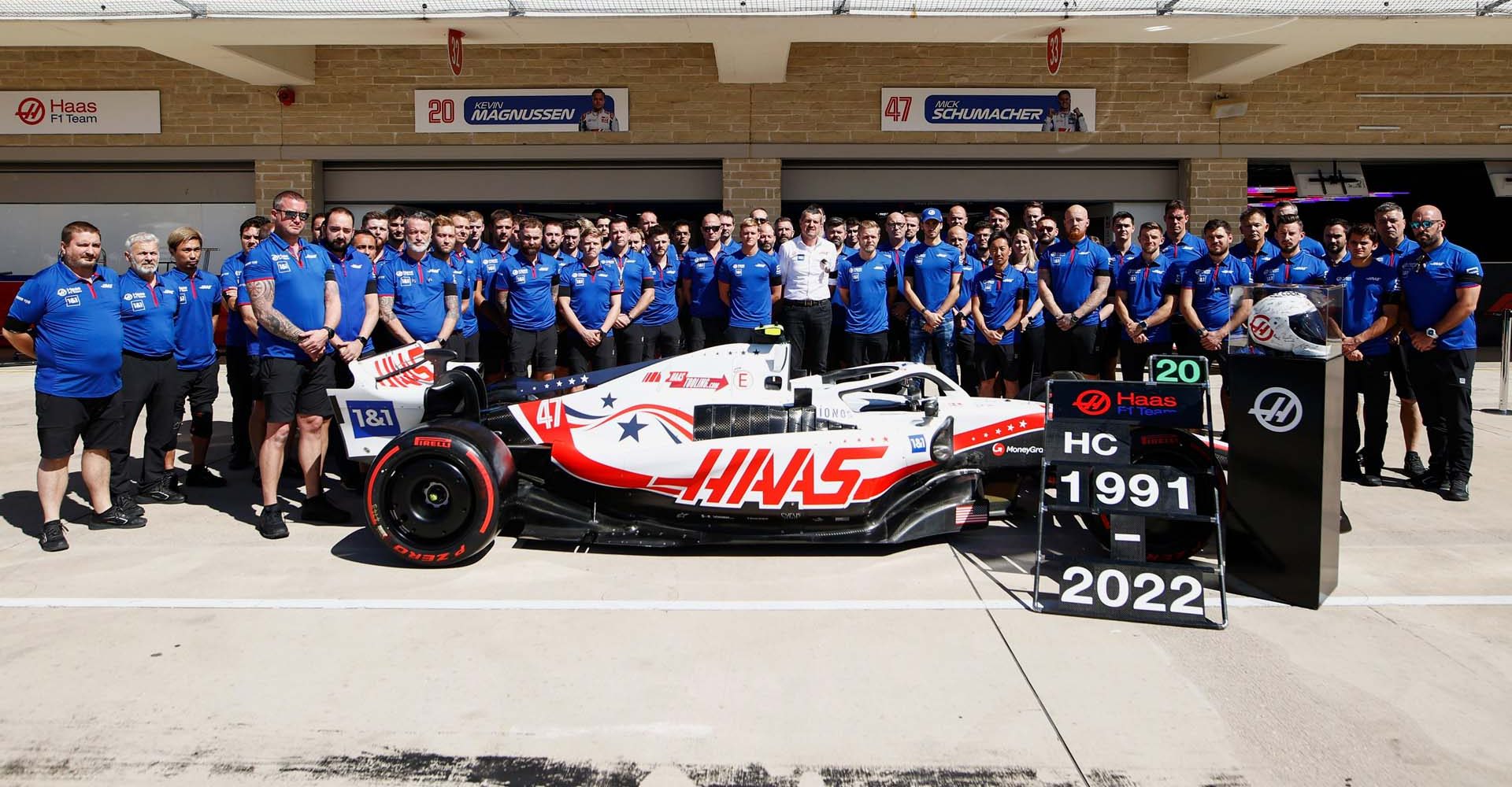 In Memoriam Harvey Cook, Haas F1 Team