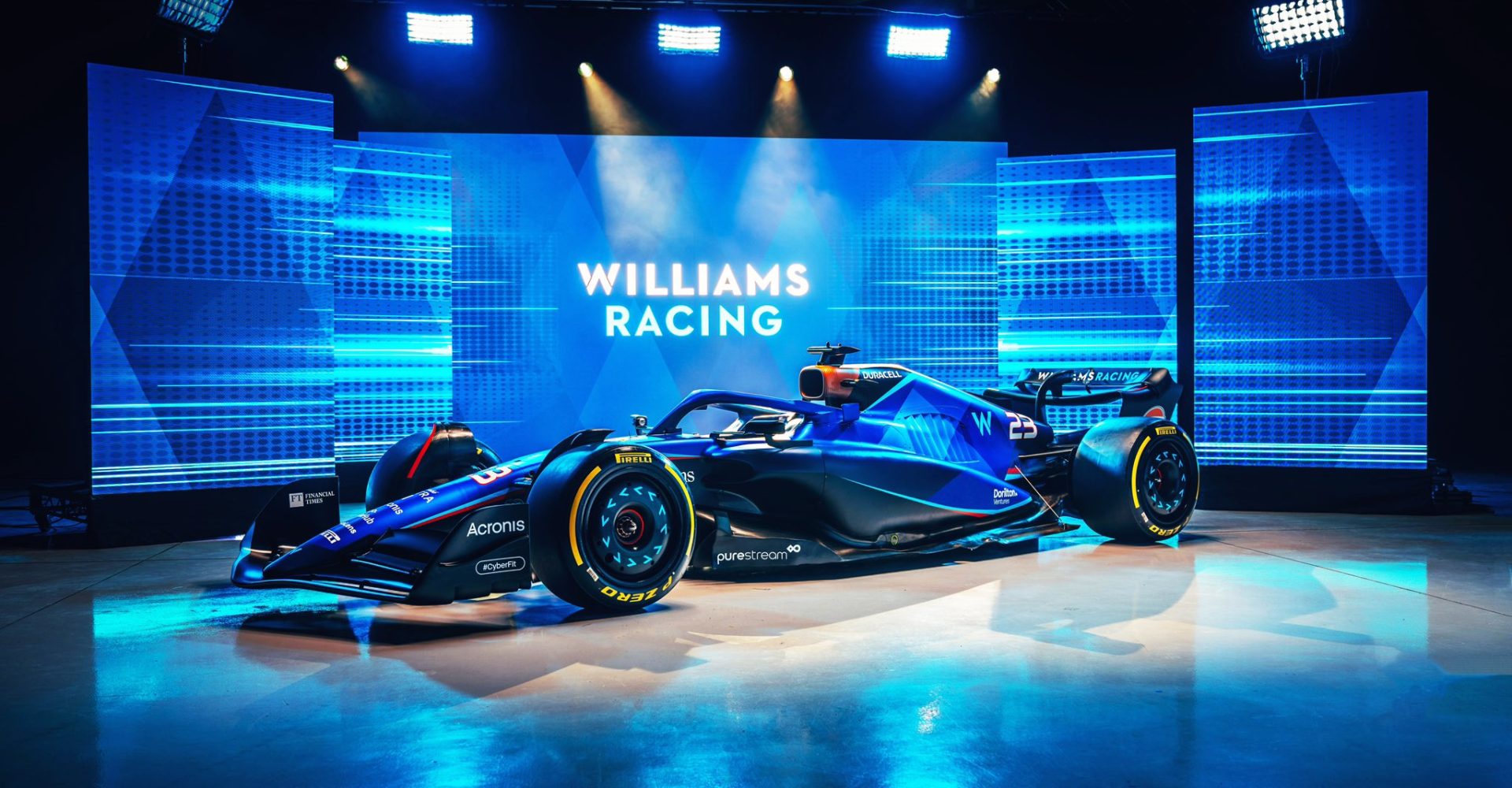 Williams Racing FW45 livery