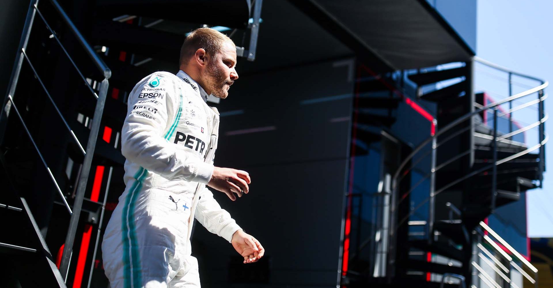 SPIELBERG,AUSTRIA,28.JUN.19 - MOTORSPORTS, FORMULA 1 - Grand Prix of Austria, Red Bull Ring, free practice. Image shows Valtteri Bottas (FIN/ Mercedes). Photo: GEPA pictures/ Daniel Goetzhaber - For editorial use only. Image is free of charge.