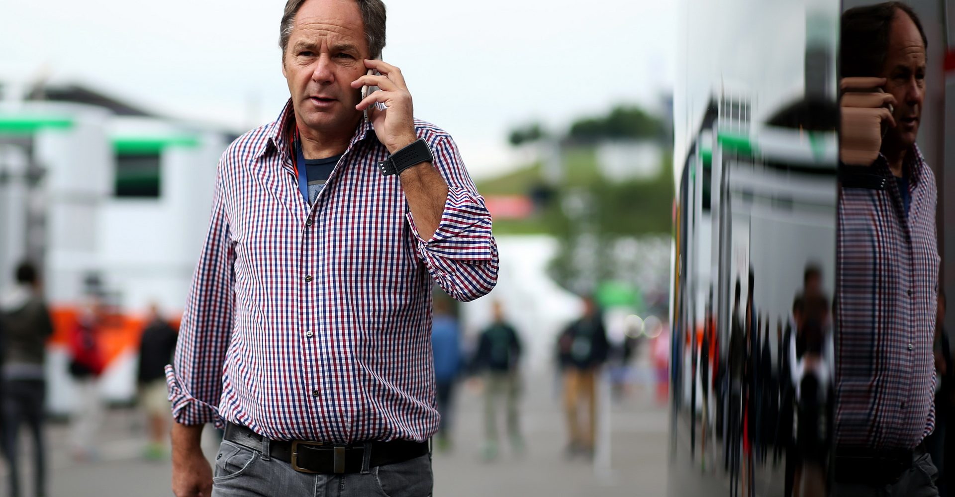 SPIELBERG,AUSTRIA,20.JUN.15 - MOTORSPORTS, FORMULA 1 - Grand Prix of Austria, Red Bull Ring, practice and qualifying. Image shows Gerhard Berger. Photo: GEPA pictures/ Daniel Goetzhaber - For editorial use only. Image is free of charge.