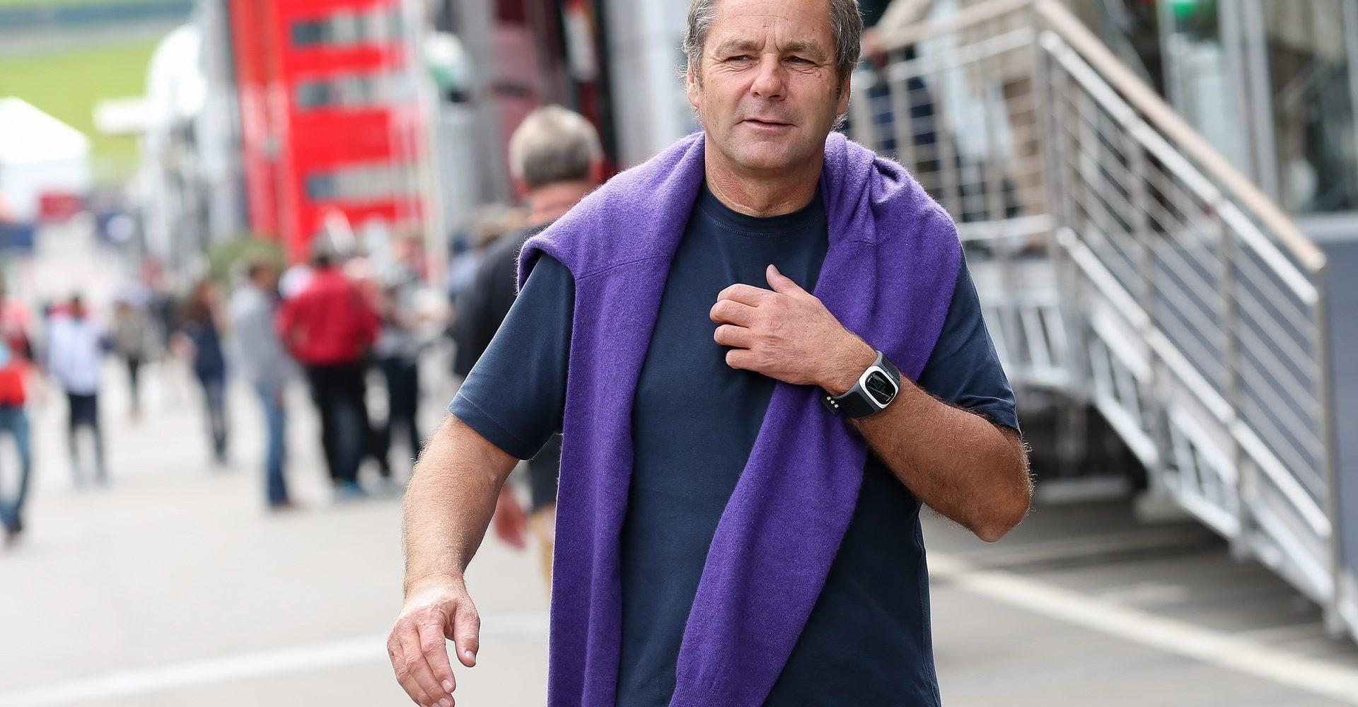 SPIELBERG,AUSTRIA,18.JUN.15 - MOTORSPORTS, FORMULA 1 - Grand Prix of Austria, Red Bull Ring, preview. Image shows Gerhard Berger. Photo: GEPA pictures/ Christian Walgram - For editorial use only. Image is free of charge.