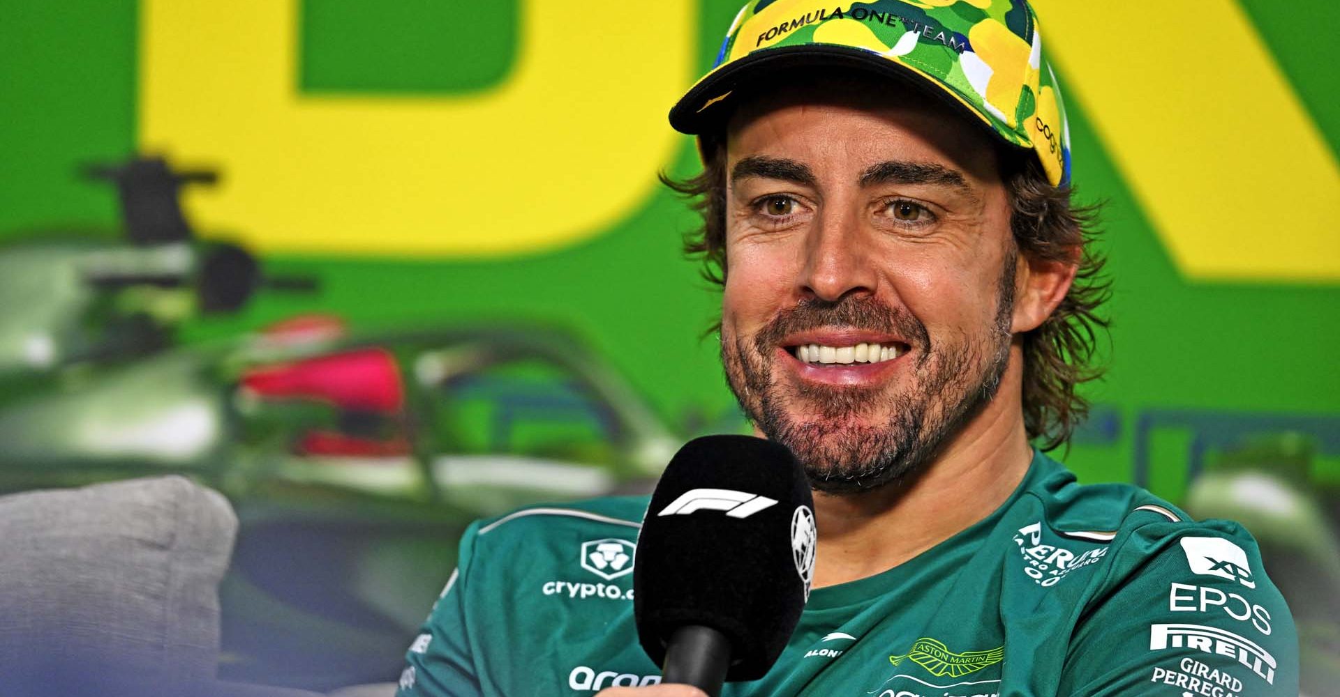 Portrait, Press Conferences, Autódromo José Carlos Pace, GP2320a, F1, GP, Brazil
Fernando Alonso, Aston Martin F1 Team, 3rd position, in the Press Conference