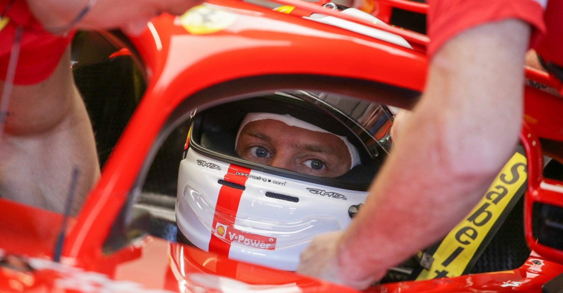 Sebastian Vettel Ferrari German Grand Prix 2018, Hockenheim