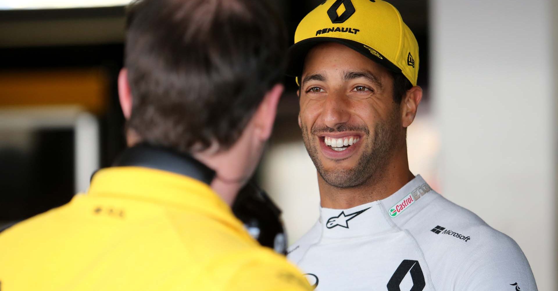 Daniel Ricciardo (AUS) Renault F1 Team.
German Grand Prix, Friday 26th July 2019. Hockenheim, Germany.