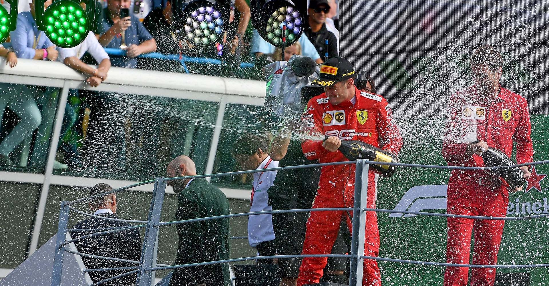 GP ITALIA  F1/2019 -  DOMENICA 08/09/2019  
credit: @Scuderia Ferrari Press Office Charles Leclerc Ferrari