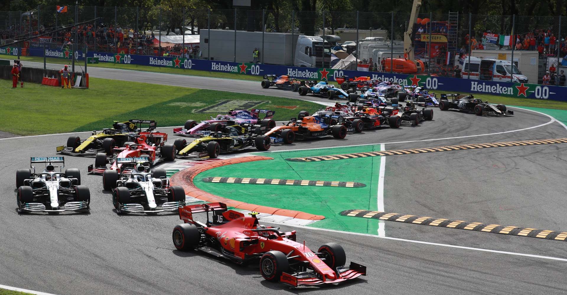 Italian Grand Prix, Monza, start