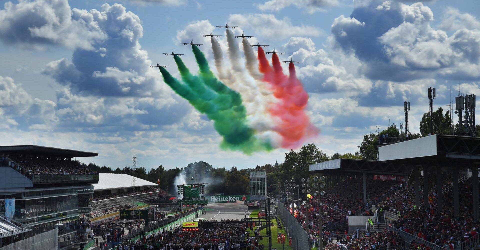 Monza, start, Italian GP 2019