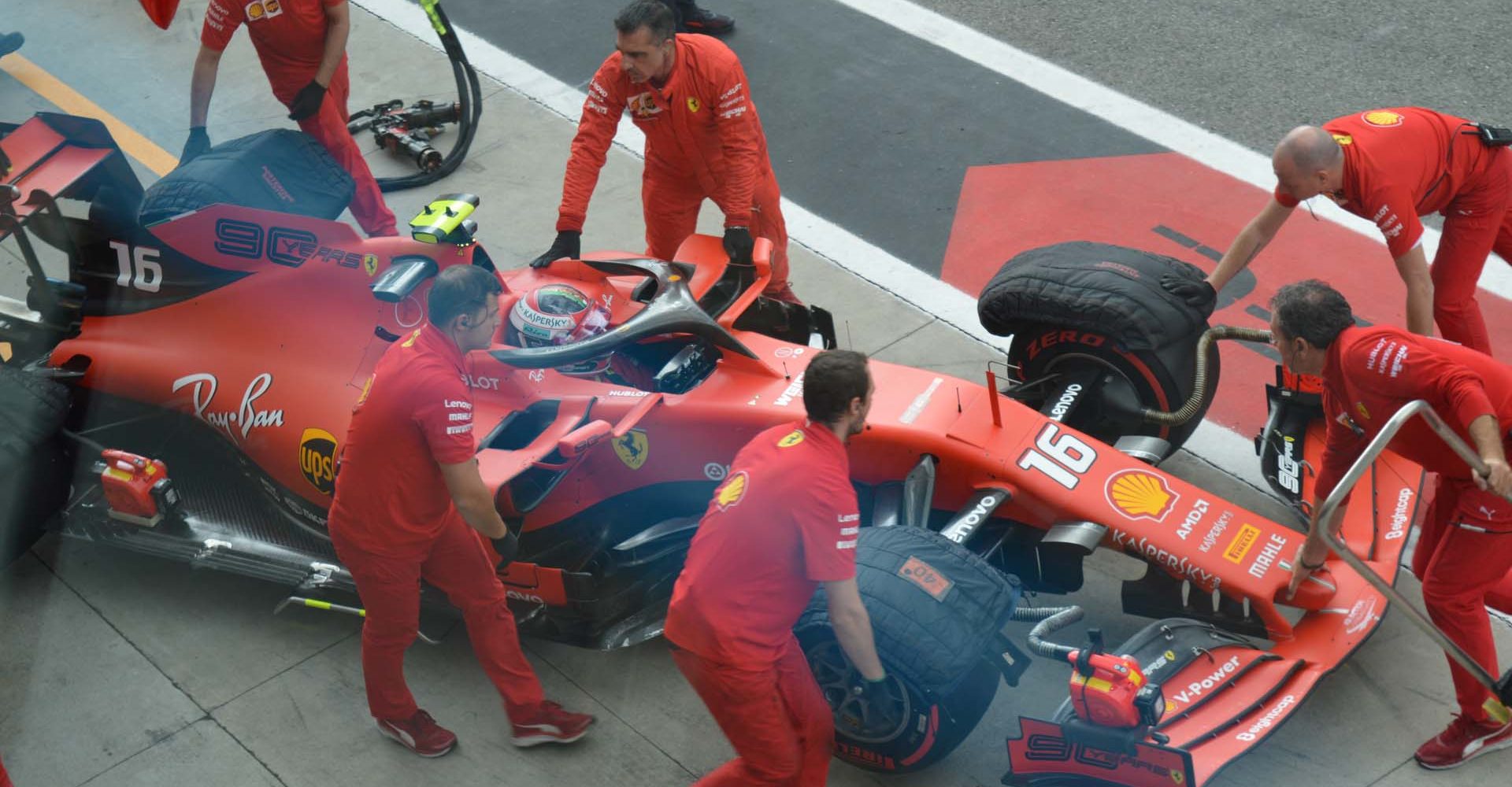 Charles Leclerc, Ferrari, Italian Grand Prix 2019, Monza