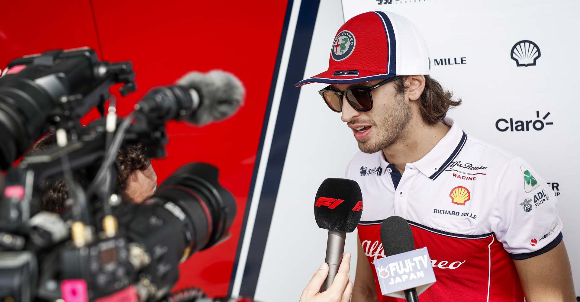 GIOVINAZZI Antonio (ita), Alfa Romeo Racing C38, portrait during the 2019 Formula One World Championship, Japan Grand Prix from October 11 to 13 at Suzuka - Photo Florent Gooden / DPPI